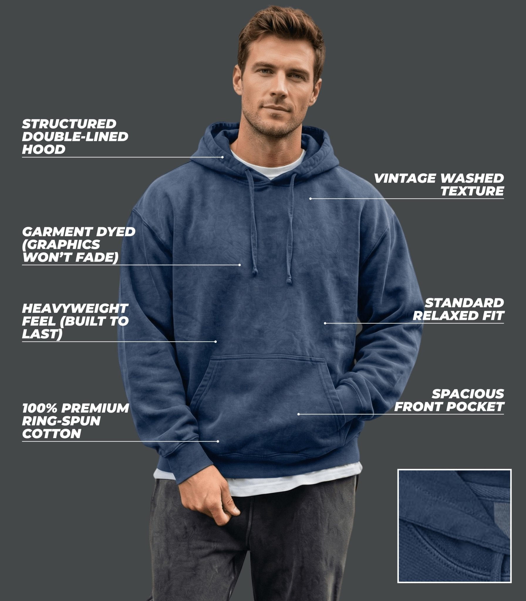 Anaheim HC Premium Hoodie - Old Time Sports