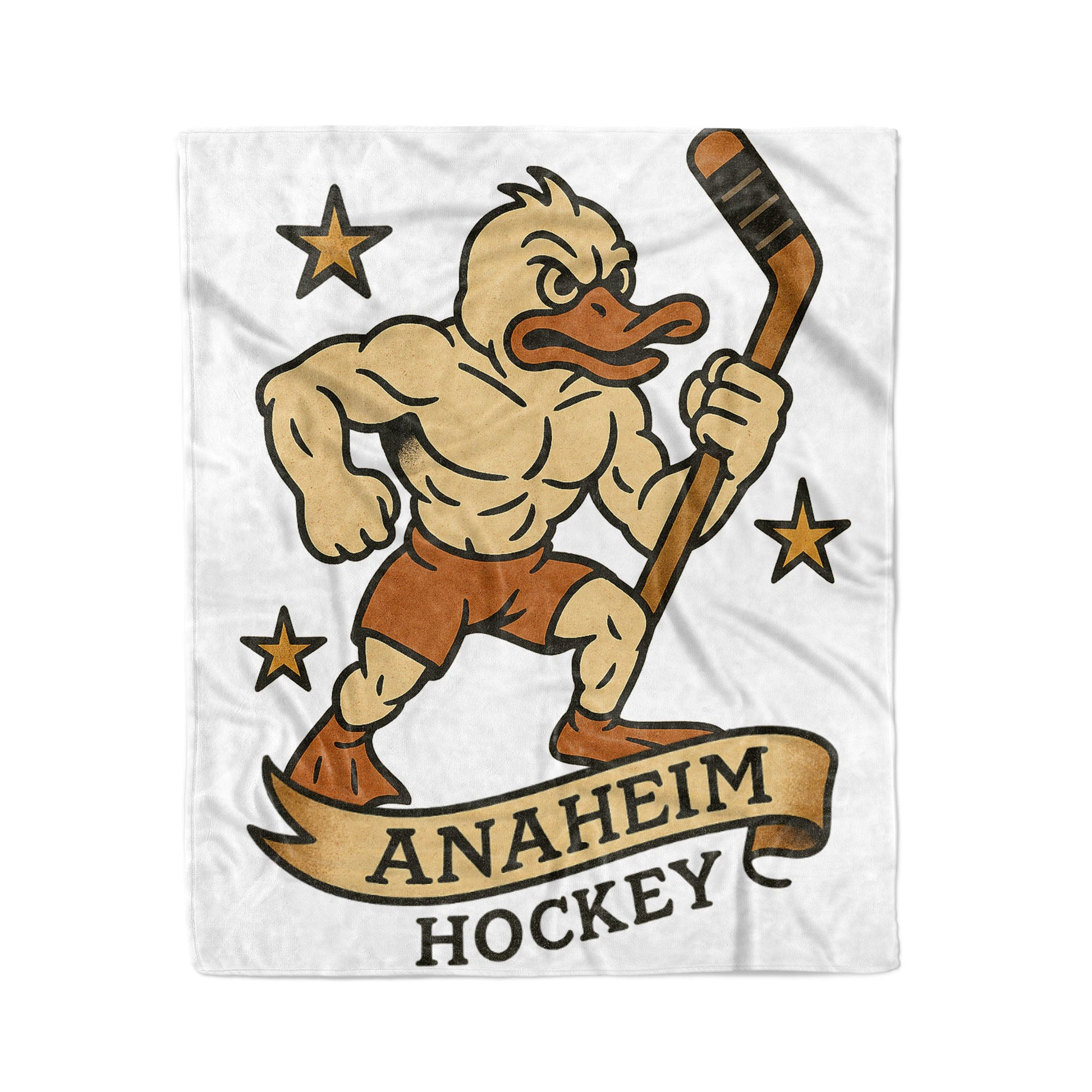 Anaheim Hockey 50x60in Fleece Blanket v2 - Old Time Sports