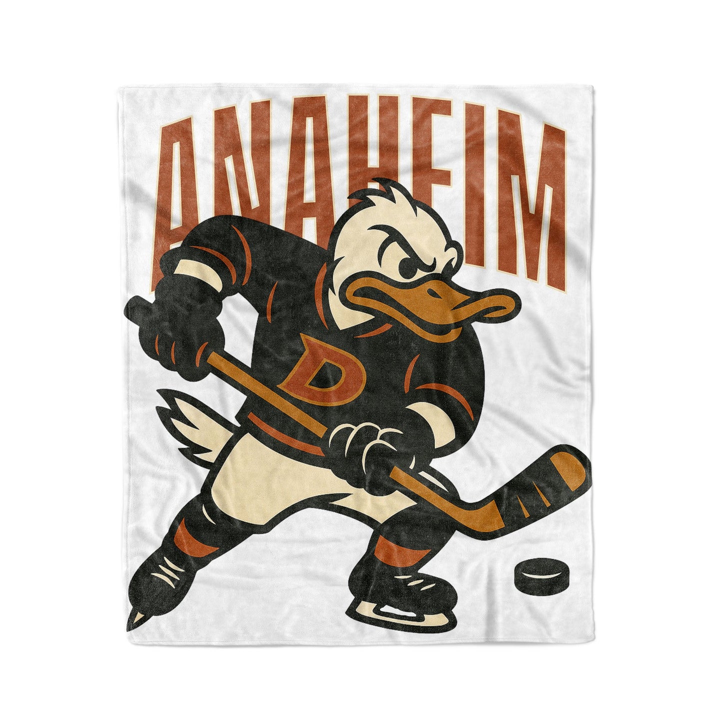 Anaheim Hockey 50x60in Fleece Blanket v2 - Old Time Sports
