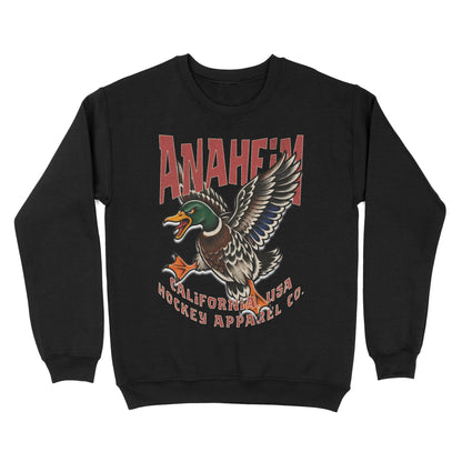 Anaheim Hockey Appl. Crewneck - Old Time Sports