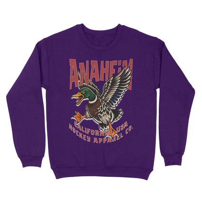 Anaheim Hockey Appl. Crewneck - Old Time Sports