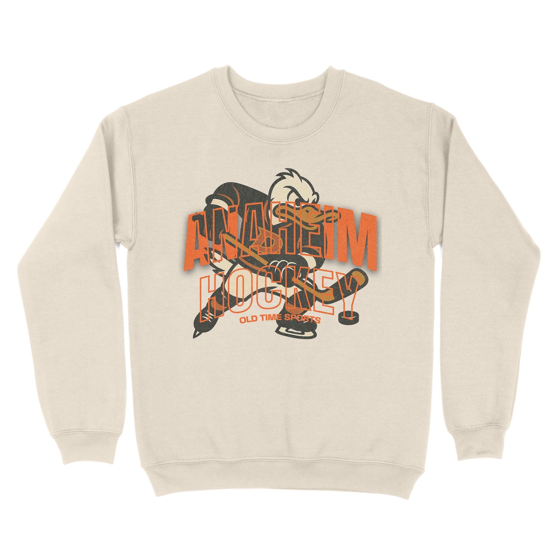 Anaheim Hockey Basic Crewneck - Old Time Sports
