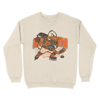 Anaheim Hockey Basic Crewneck - Old Time Sports
