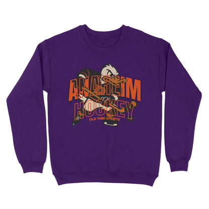 Anaheim Hockey Basic Crewneck - Old Time Sports