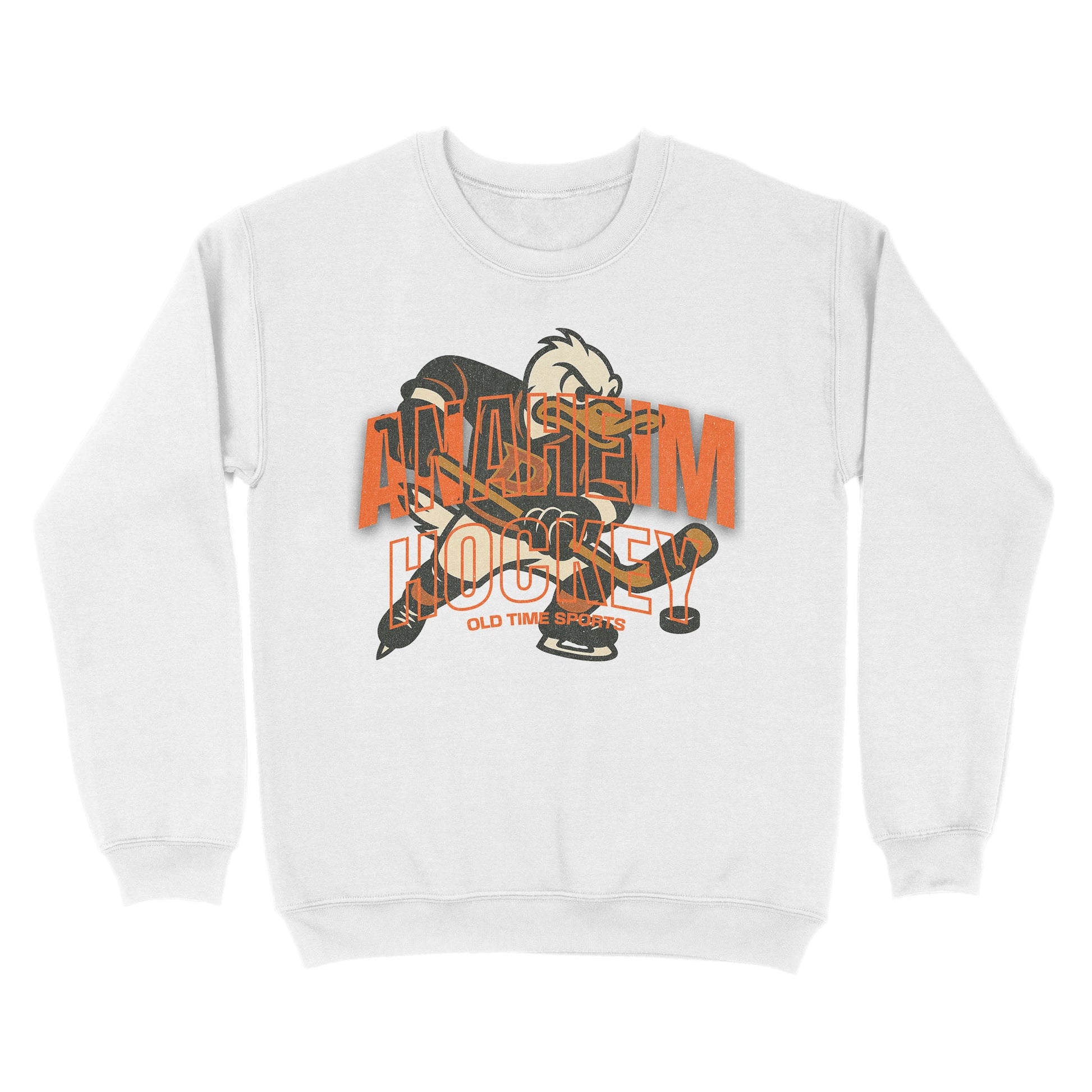 Anaheim Hockey Basic Crewneck - Old Time Sports