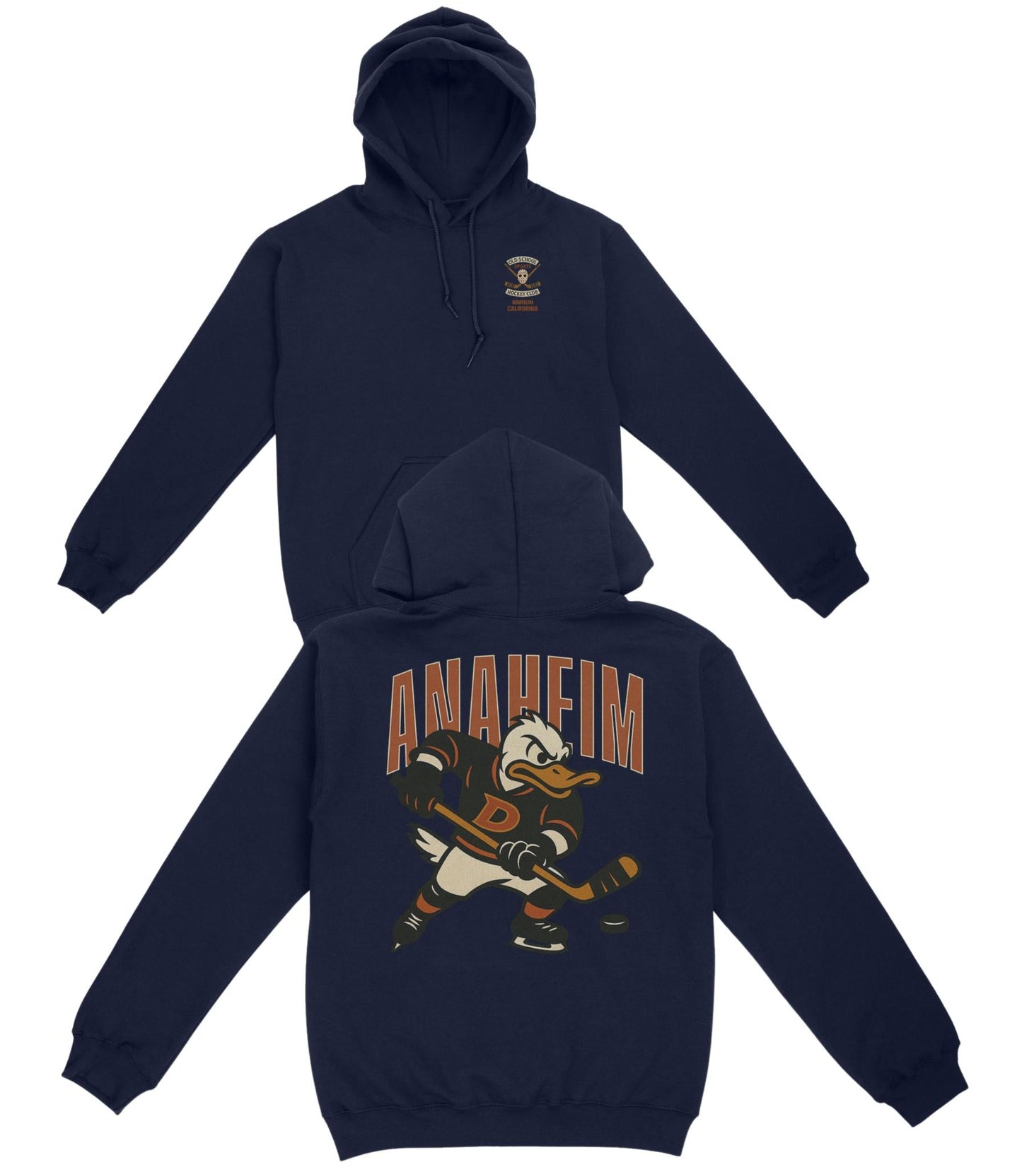 Anaheim Hockey v1 Basic Hoodie