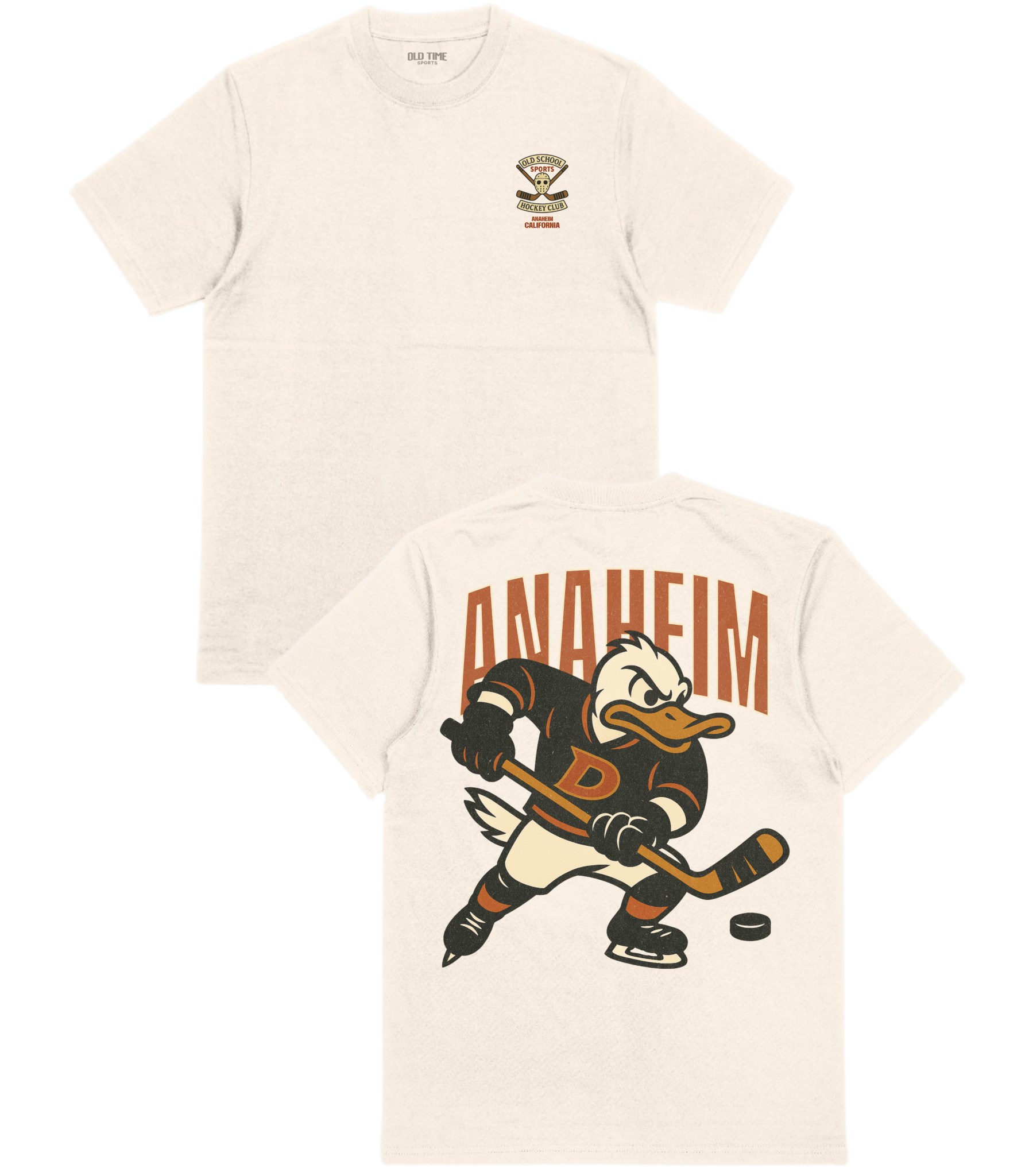 Anaheim Hockey v1 T-Shirt - Old Time Sports