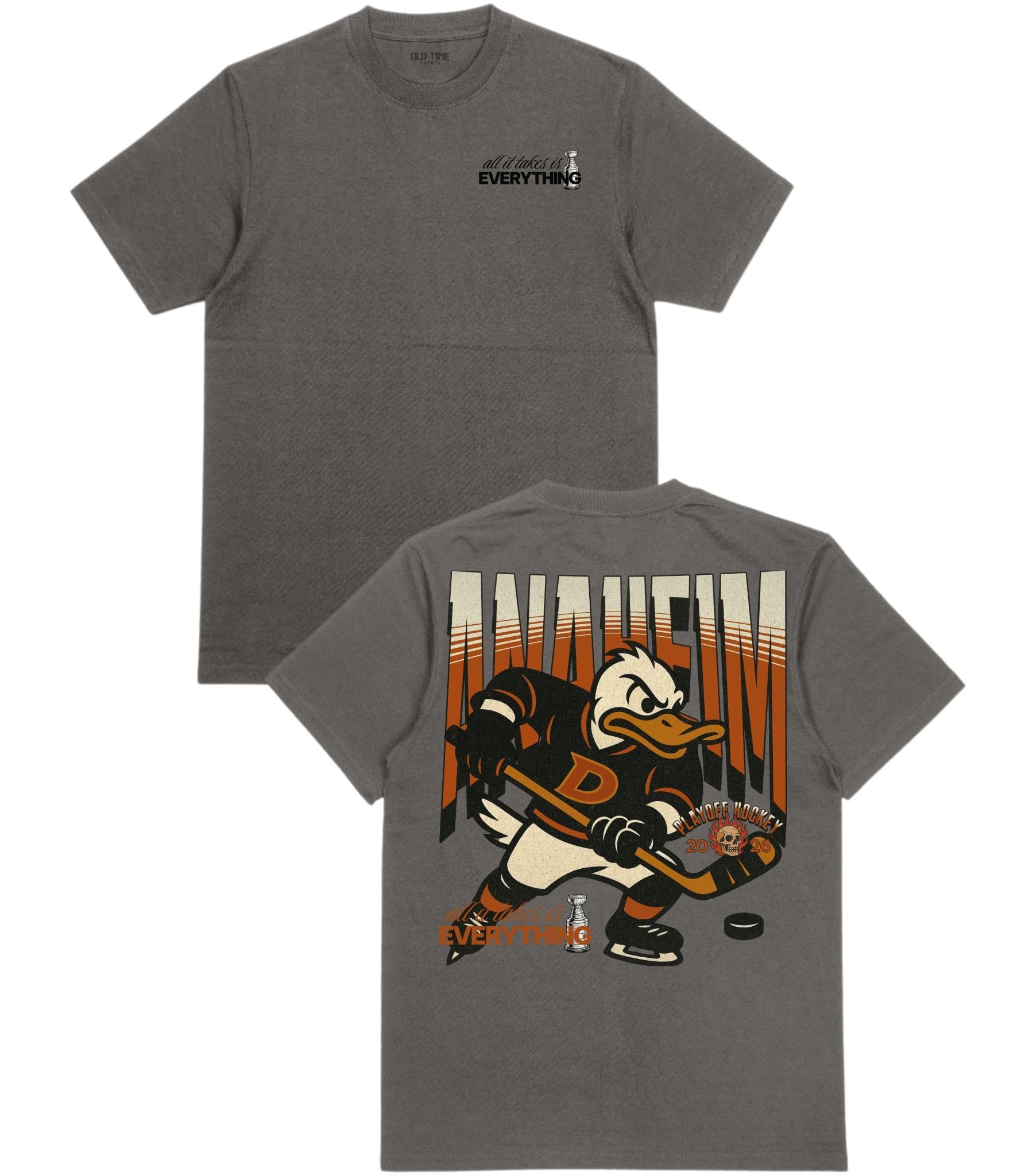 Anaheim Playoff Hockey T-Shirt - Old Time Sports