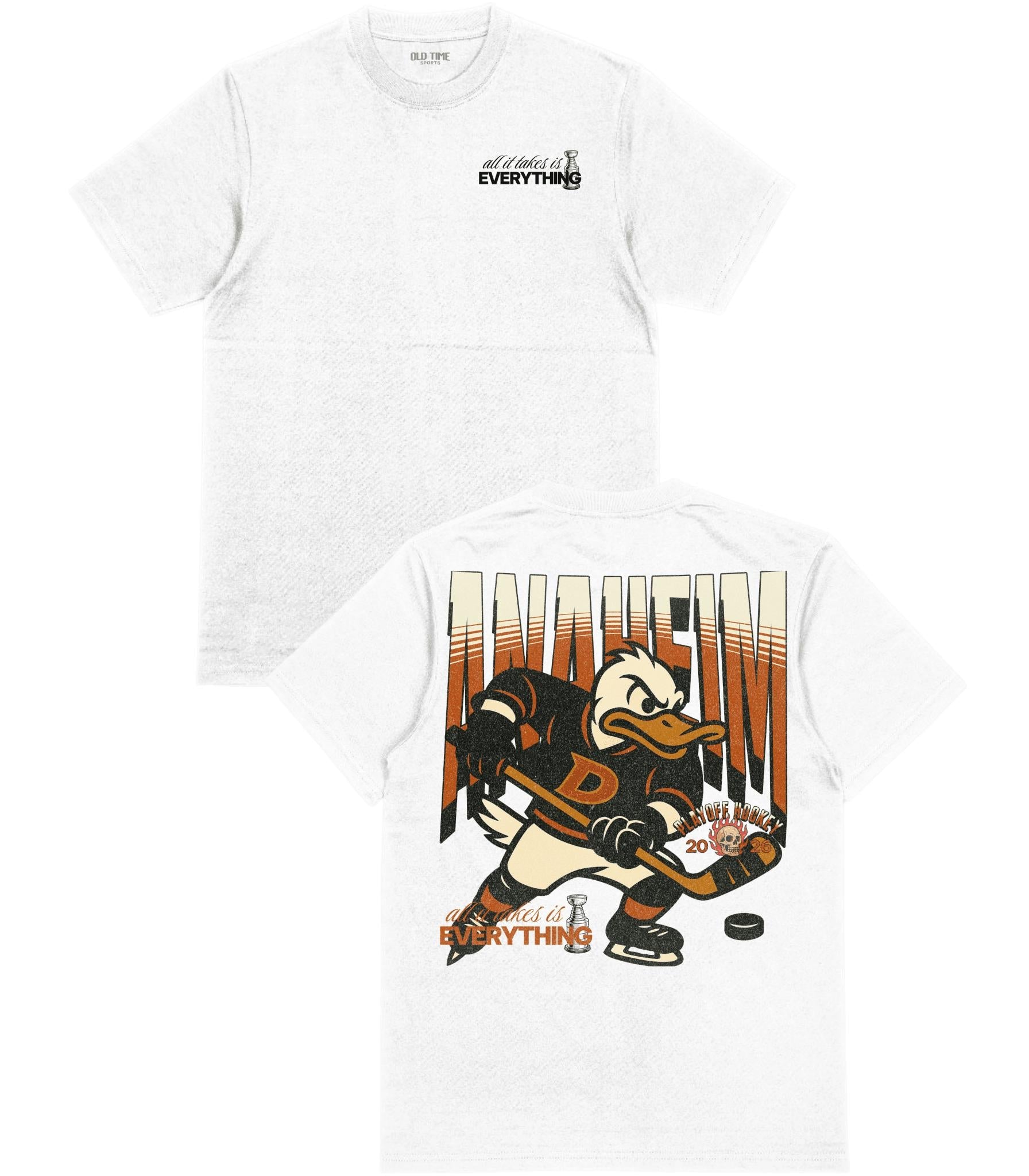 Anaheim Playoff Hockey T-Shirt - Old Time Sports