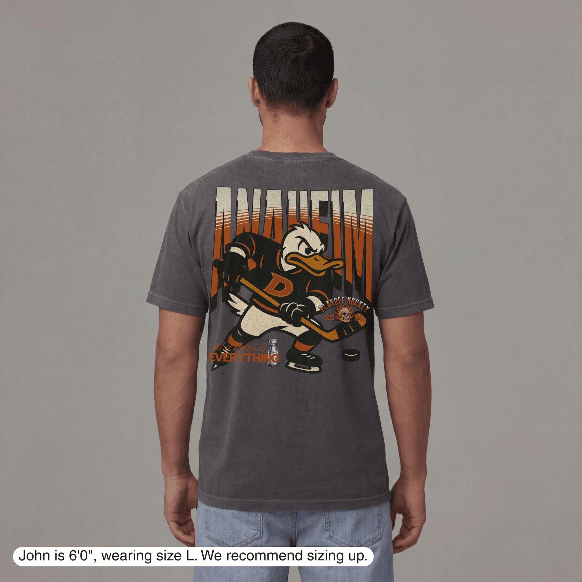 Anaheim Playoff Hockey T-Shirt - Old Time Sports