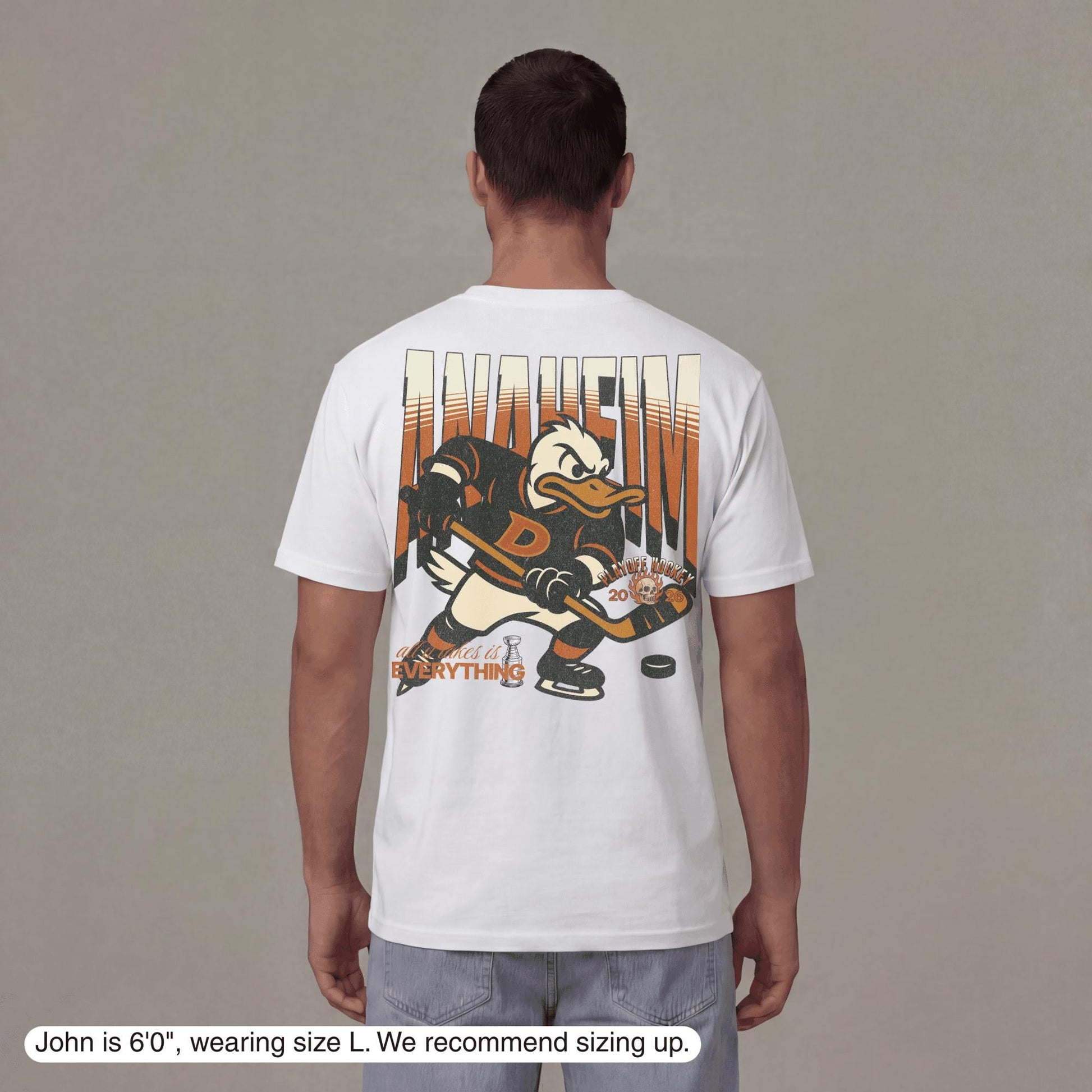 Anaheim Playoff Hockey T-Shirt - Old Time Sports