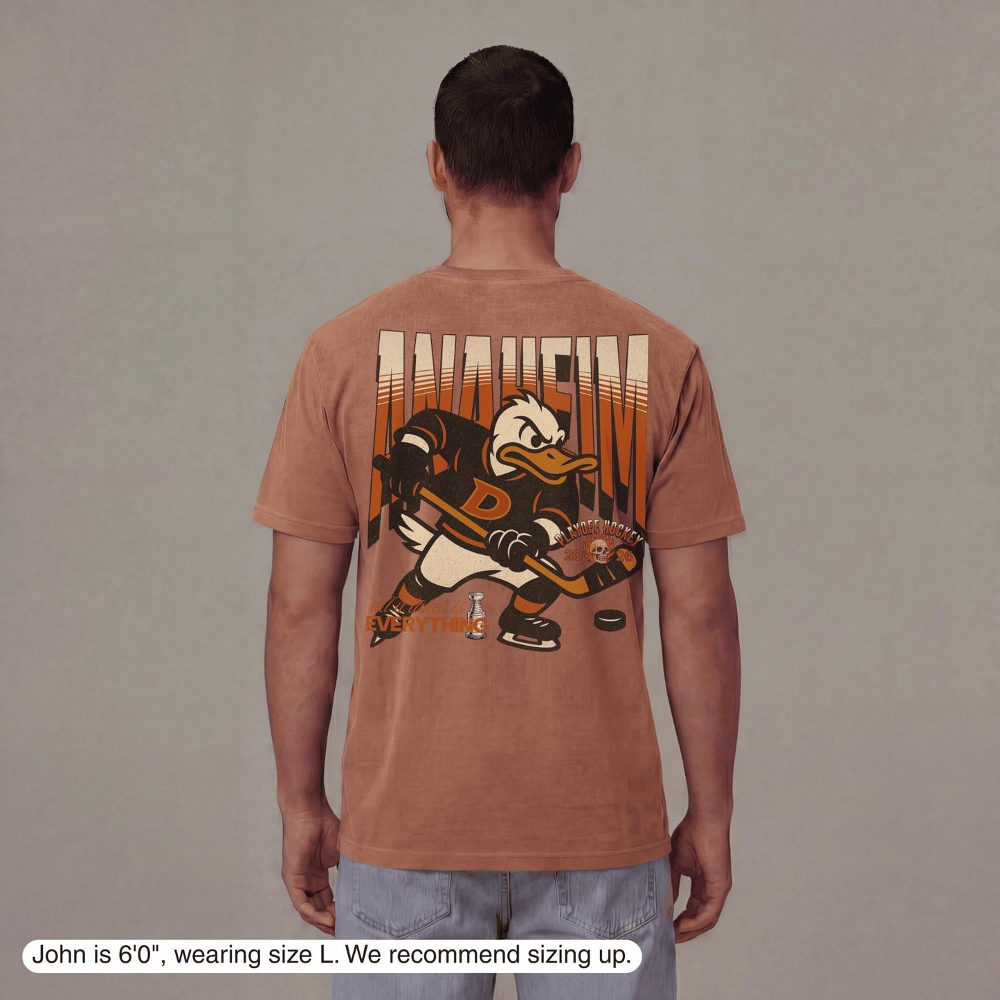 Anaheim Playoff Hockey T-Shirt - Old Time Sports