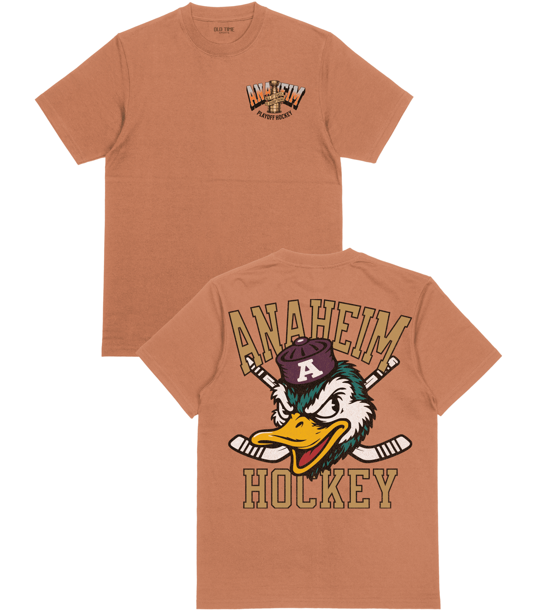 Anaheim Playoffs '26 T-Shirt - Old Time Sports