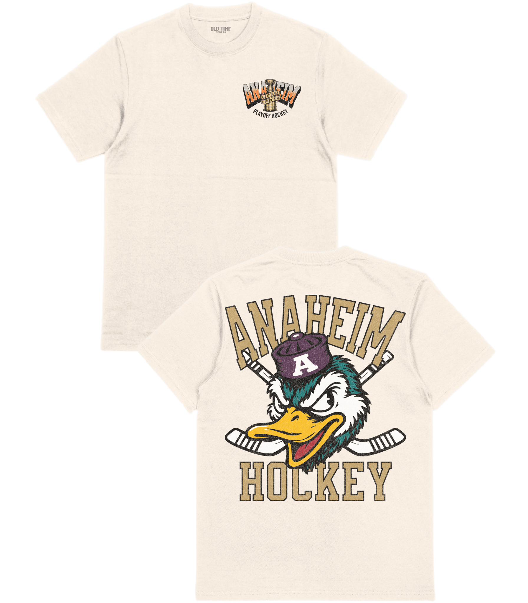 Anaheim Playoffs '26 T-Shirt - Old Time Sports