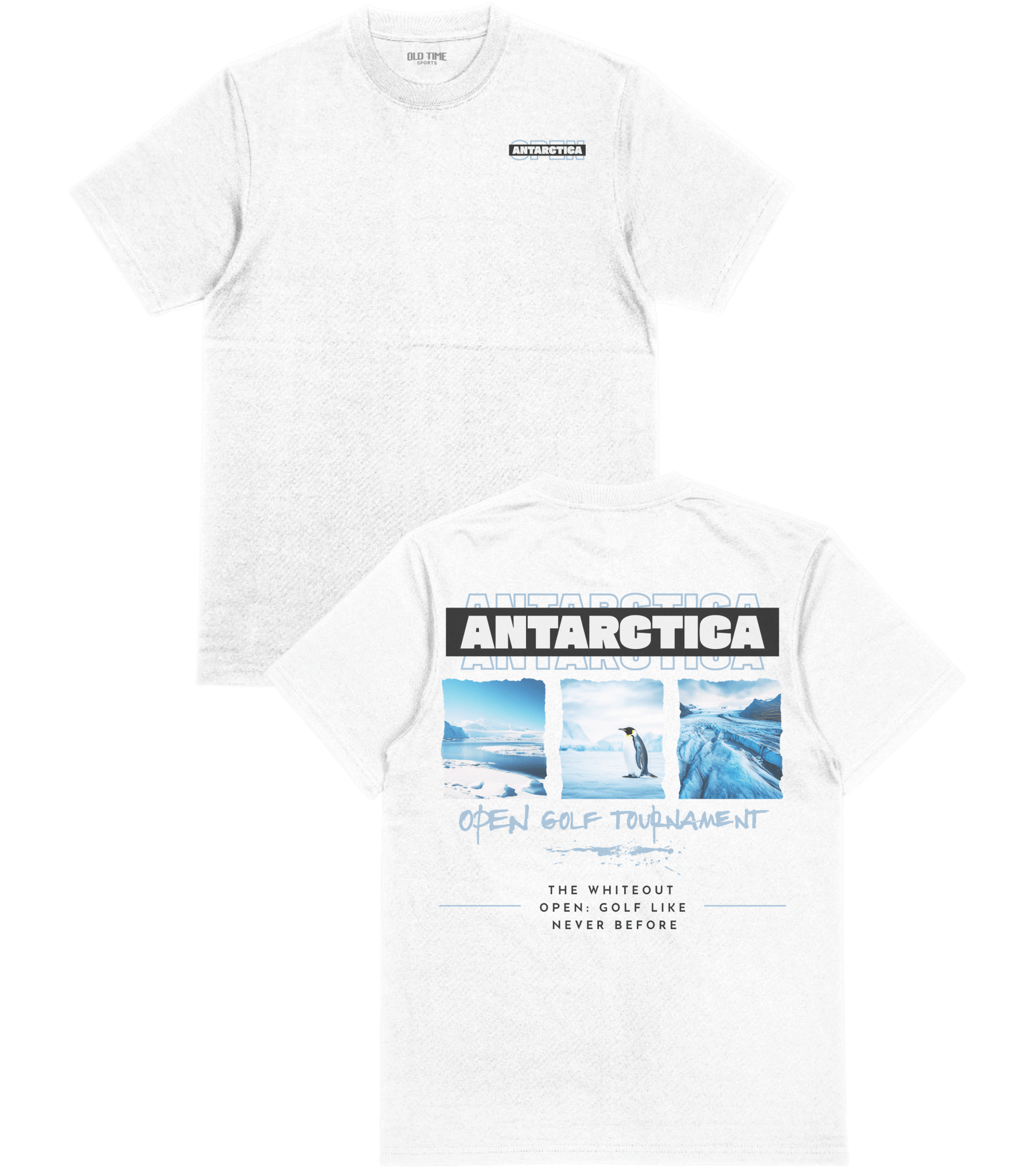 Antarctica Open T-Shirt - Old Time Sports