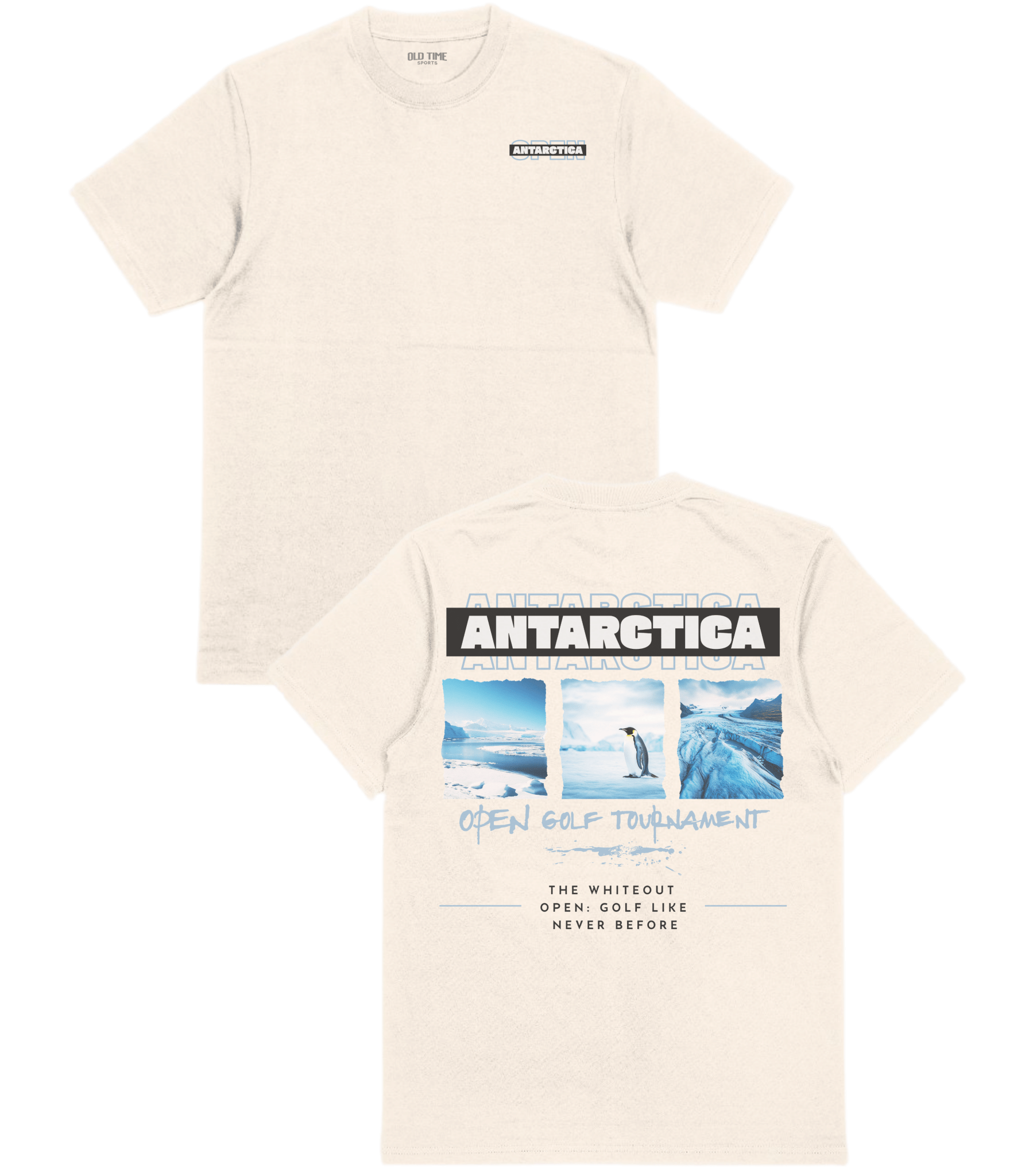 Antarctica Open T-Shirt - Old Time Sports