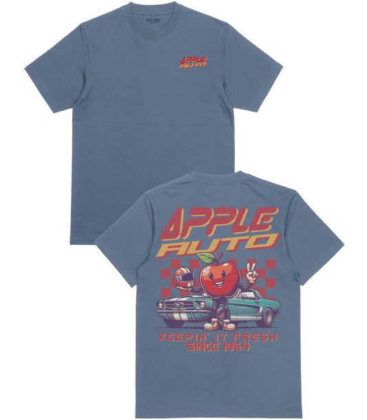 Apple Auto T-Shirt - Old Time Sports