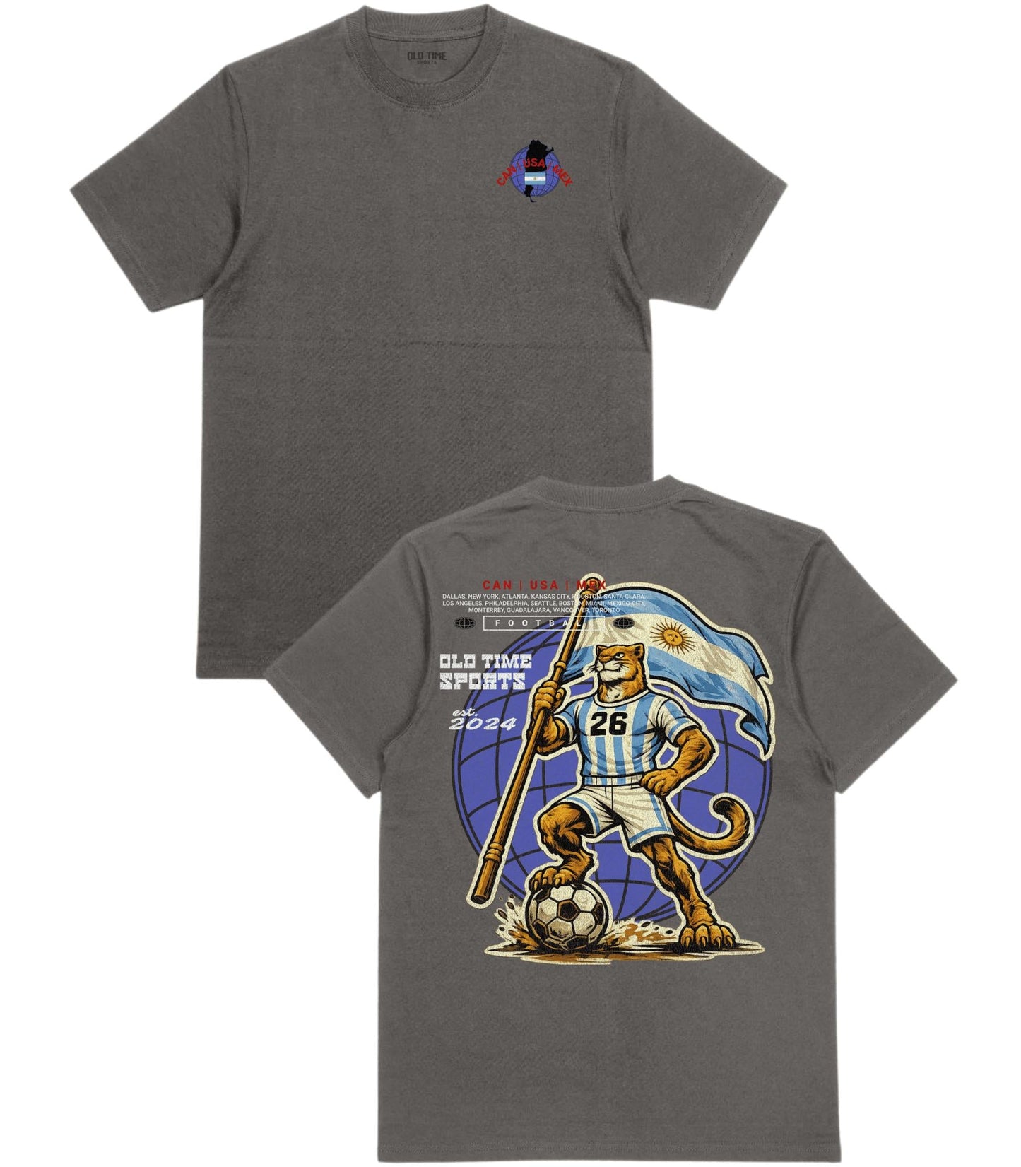 Argentina Flag T-shirt - Old Time Sports