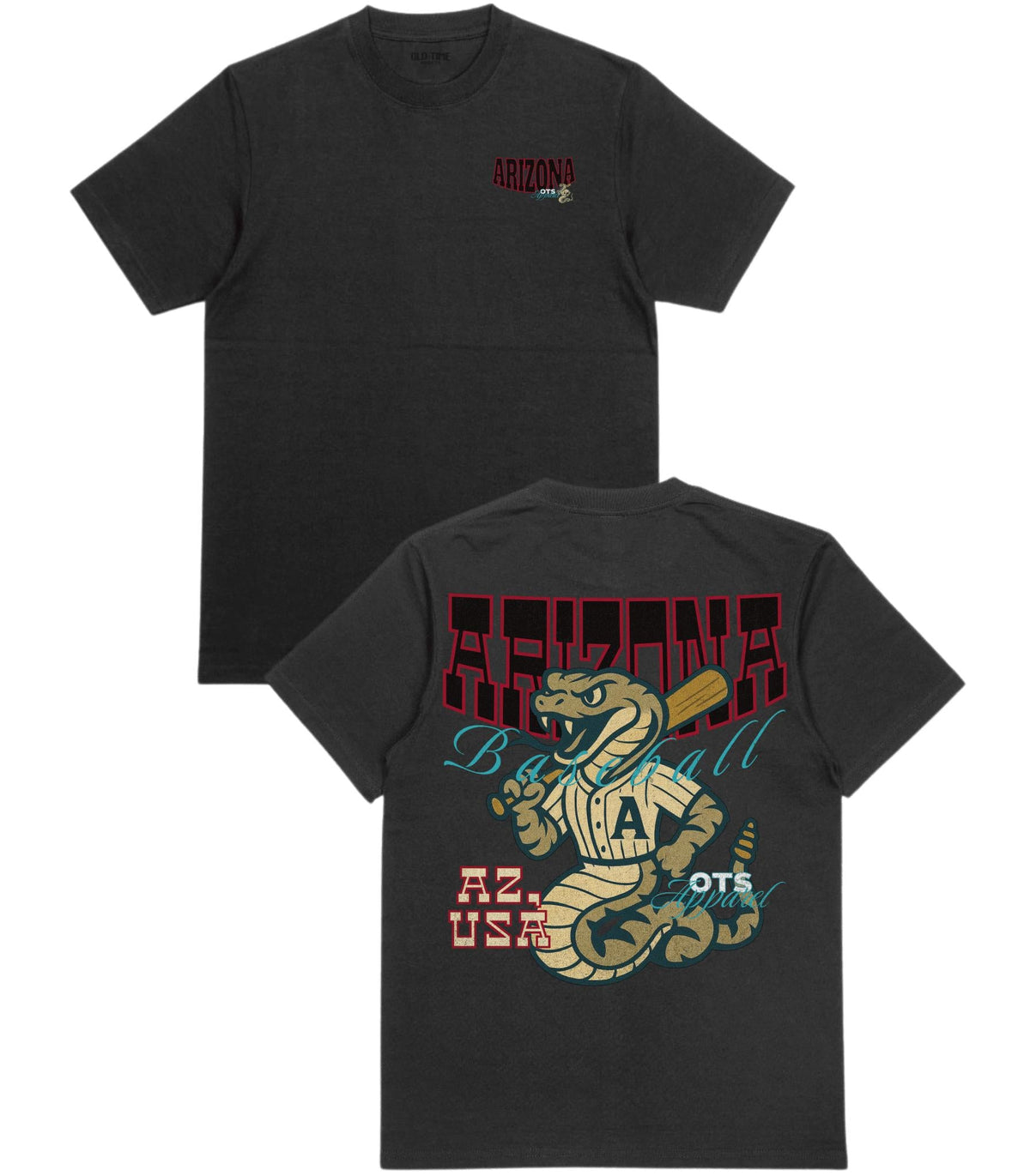Arizona Baseball Appl. T-Shirt - Old Time Sports