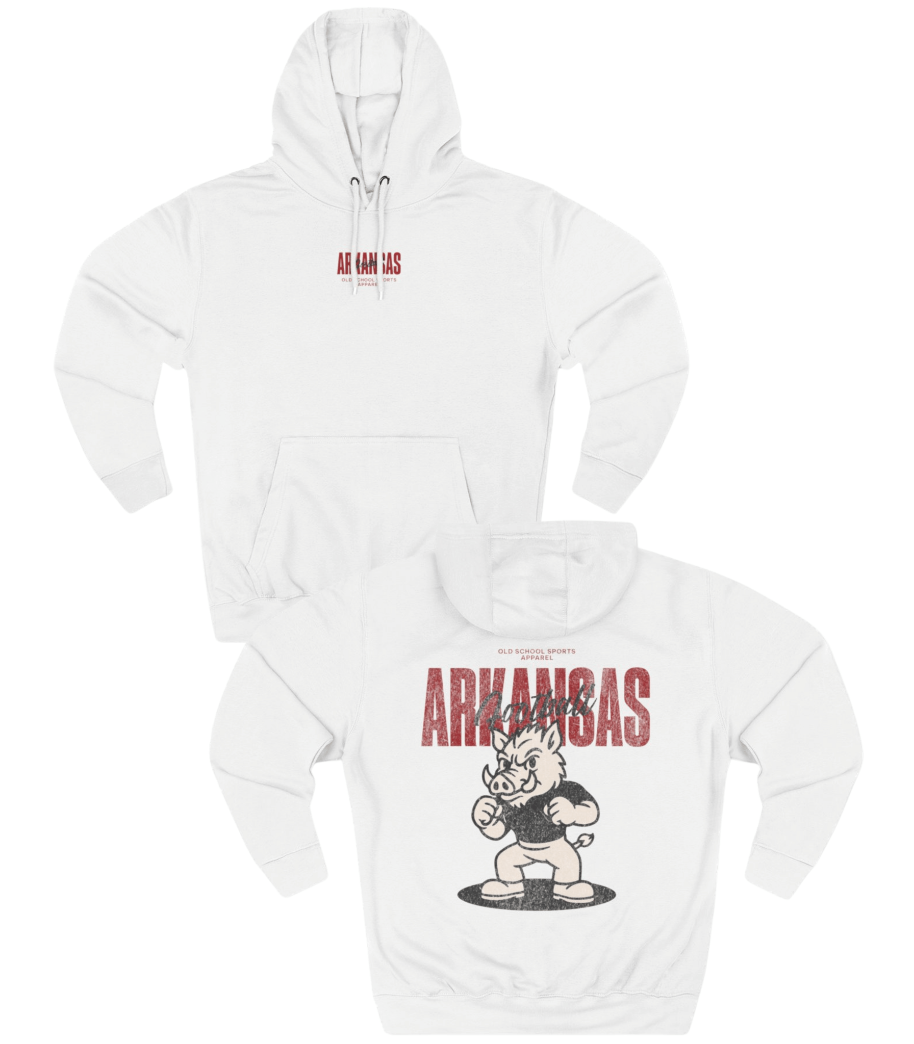 Arkansas College Football v3 Hoodie - Old Time Sports