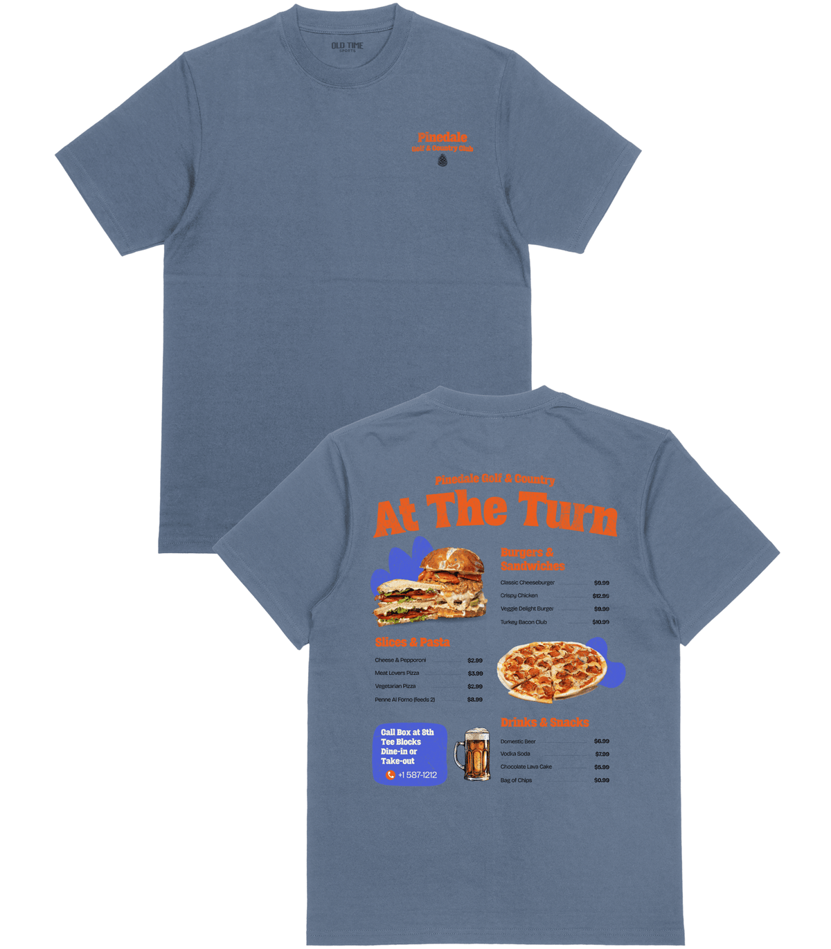 At The Turn T-Shirt - Old Time Sports
