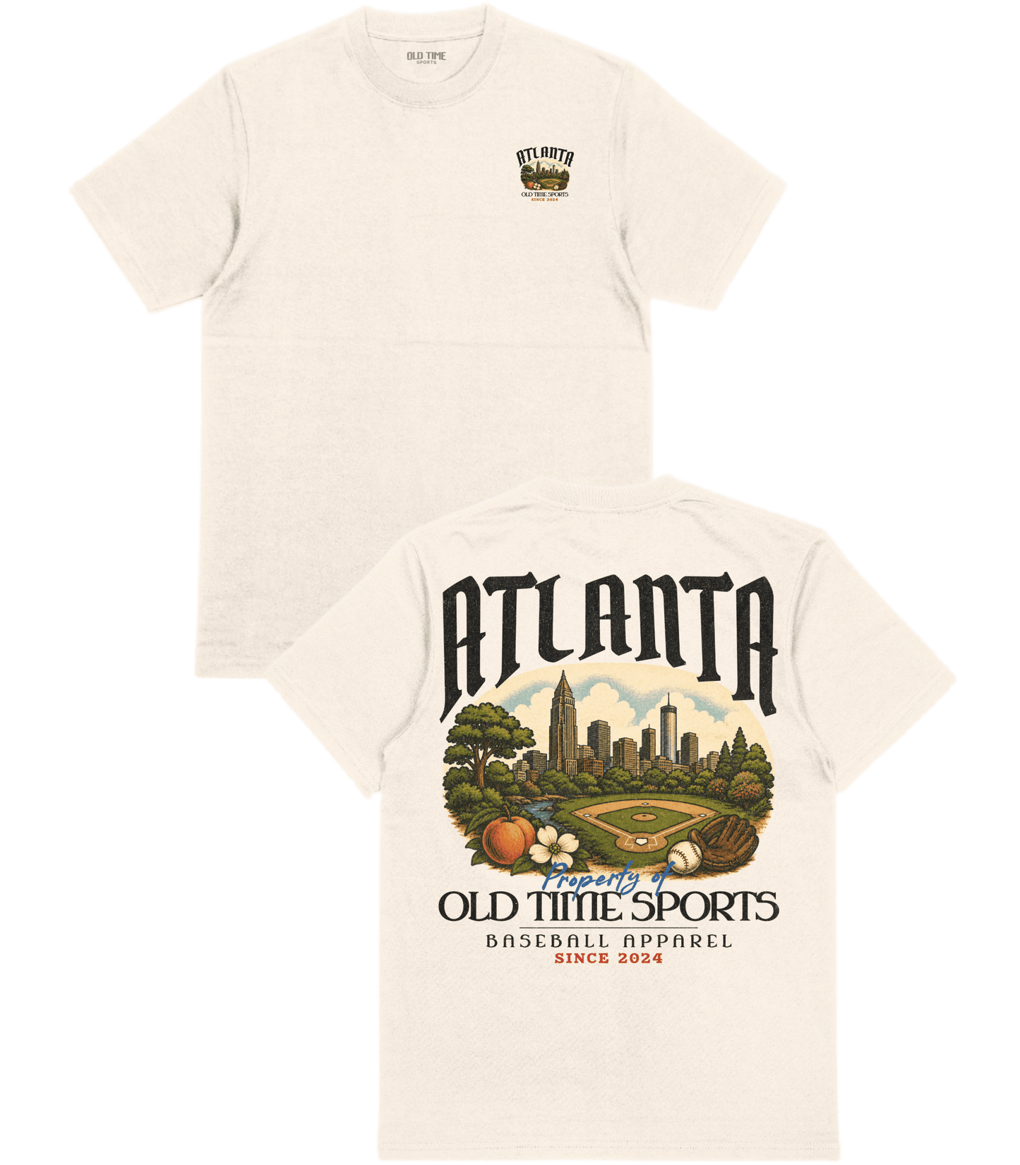 Atlanta Baseball T-Shirt - Old Time Sports