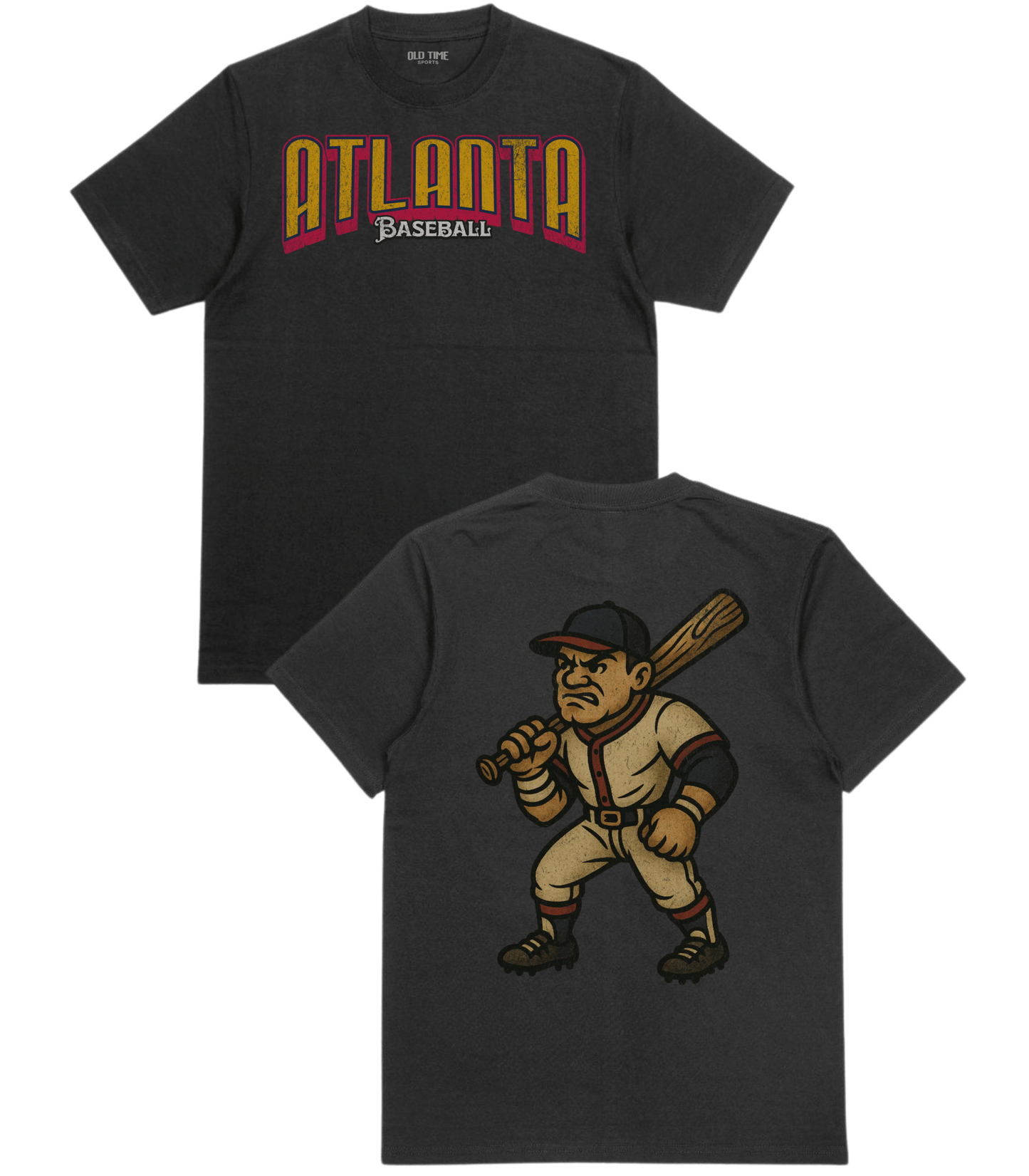 Atlanta Baseball Team T-Shirt - Old Time Sports