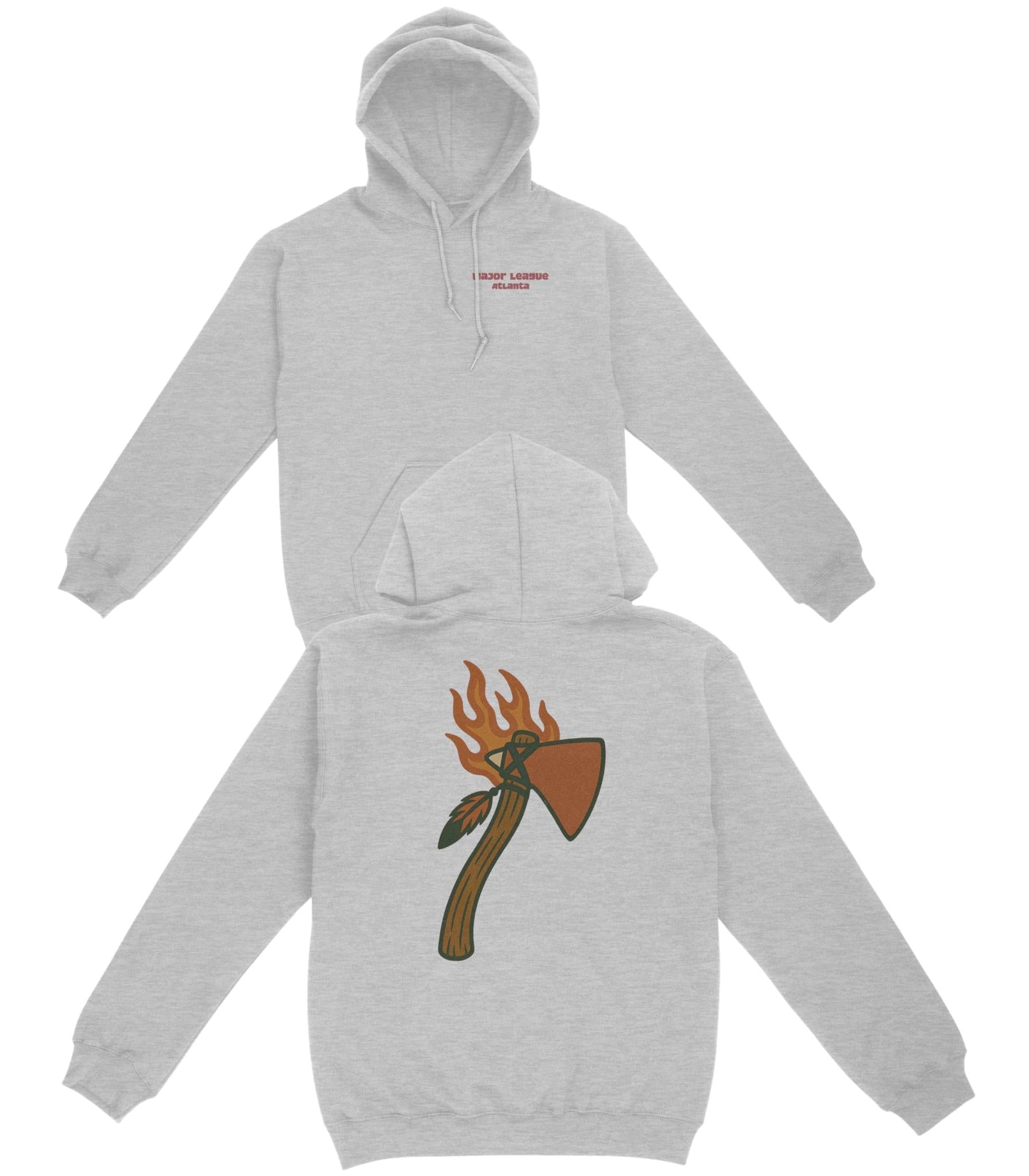 Atlanta Baseball v1 Basic Hoodie