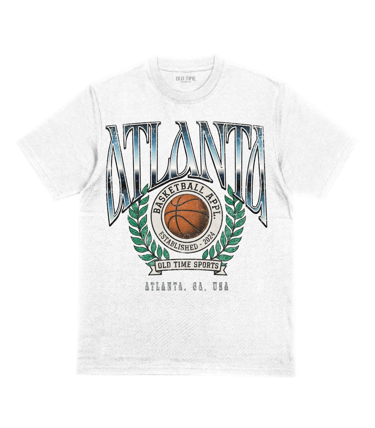 Atlanta Basketball T-Shirt - Old Time Sports