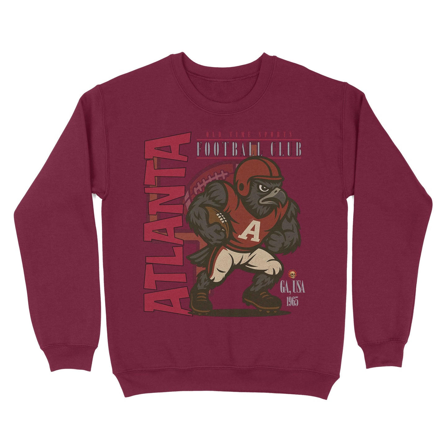 Atlanta Football Basic Crewneck - Old Time Sports