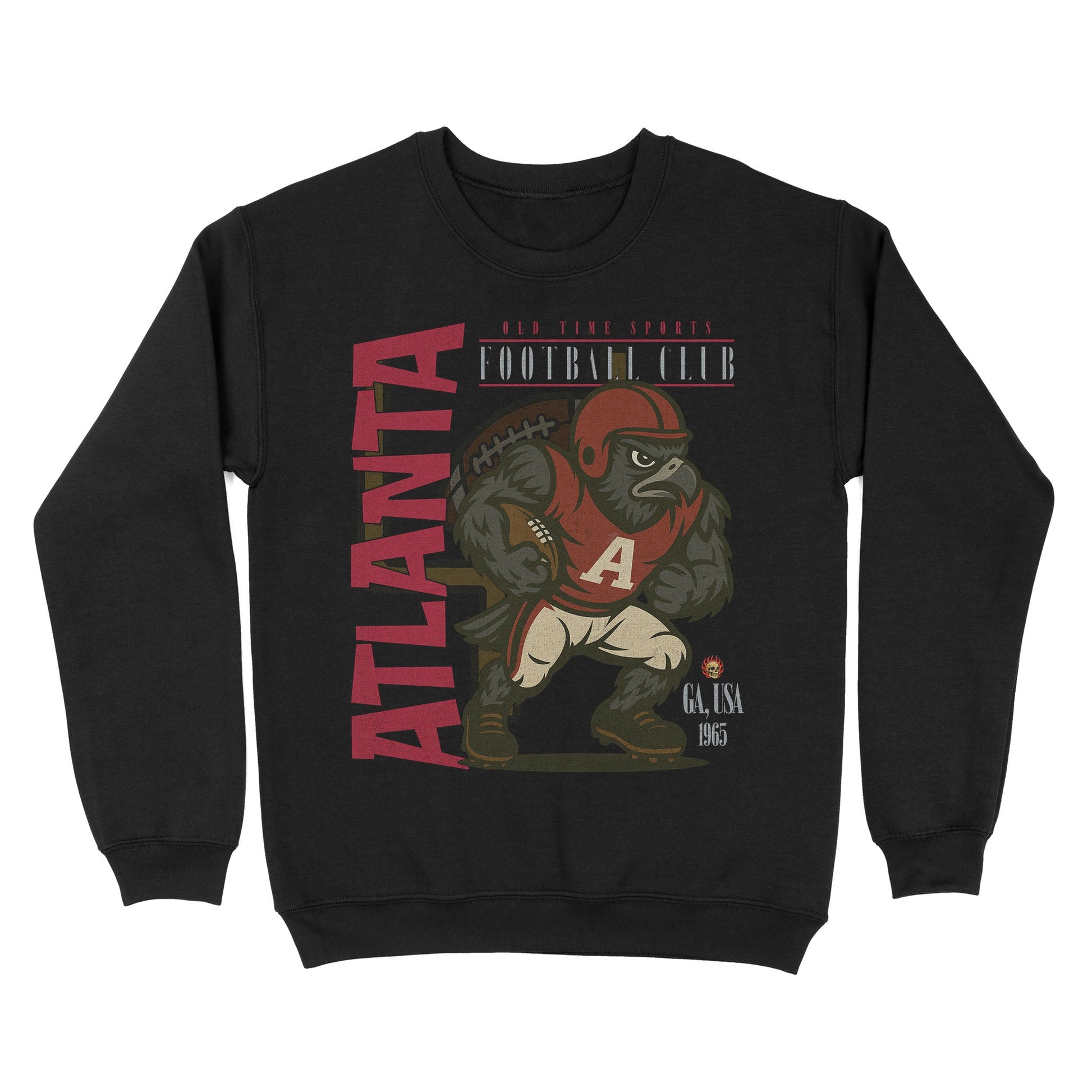Atlanta Football Basic Crewneck - Old Time Sports