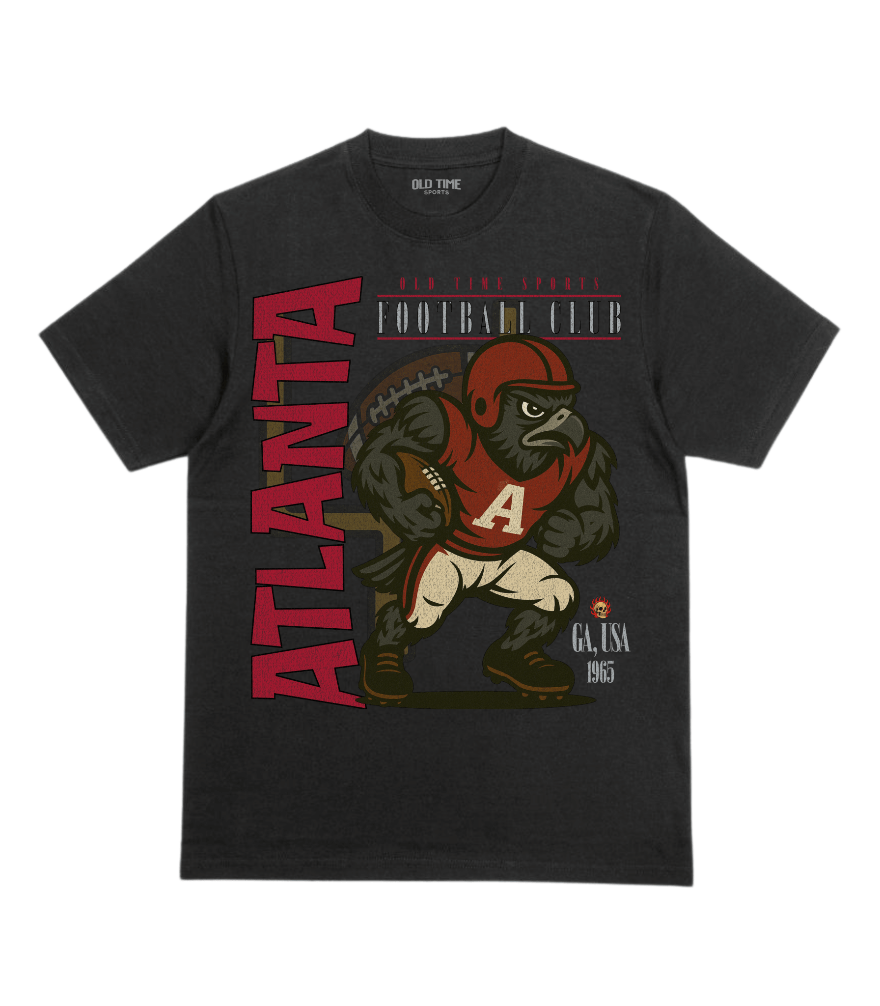 Atlanta Football v2 T-Shirt - Old Time Sports