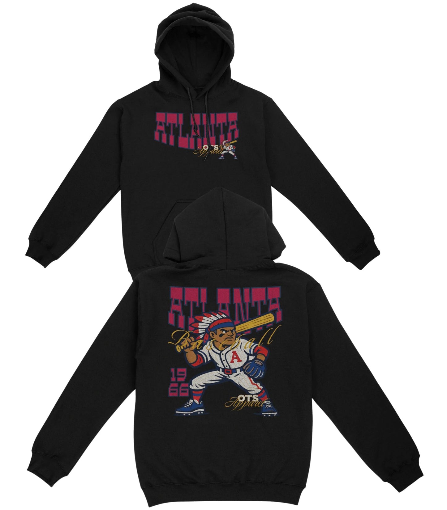Atlanta Since 1966 Basic Hoodie - Old Time Sports