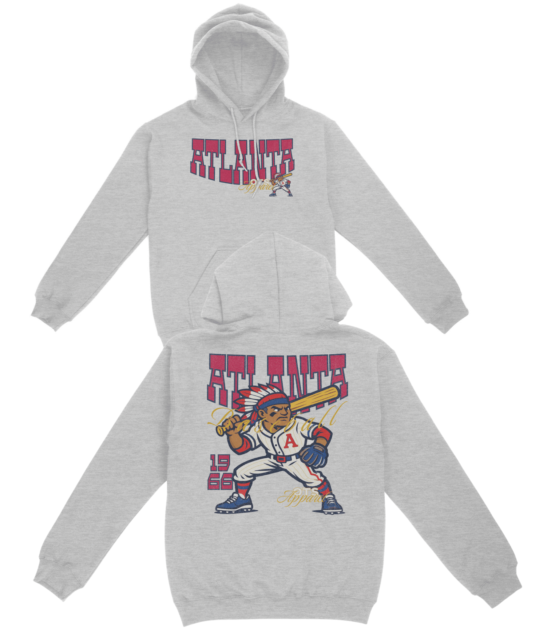 Atlanta Since 1966 Basic Hoodie - Old Time Sports