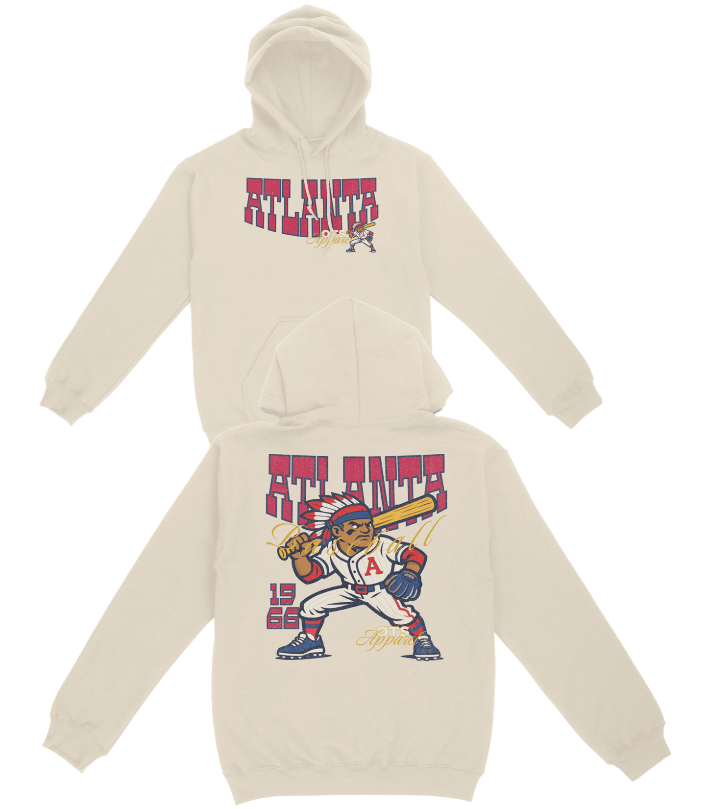 Atlanta Since 1966 Basic Hoodie - Old Time Sports