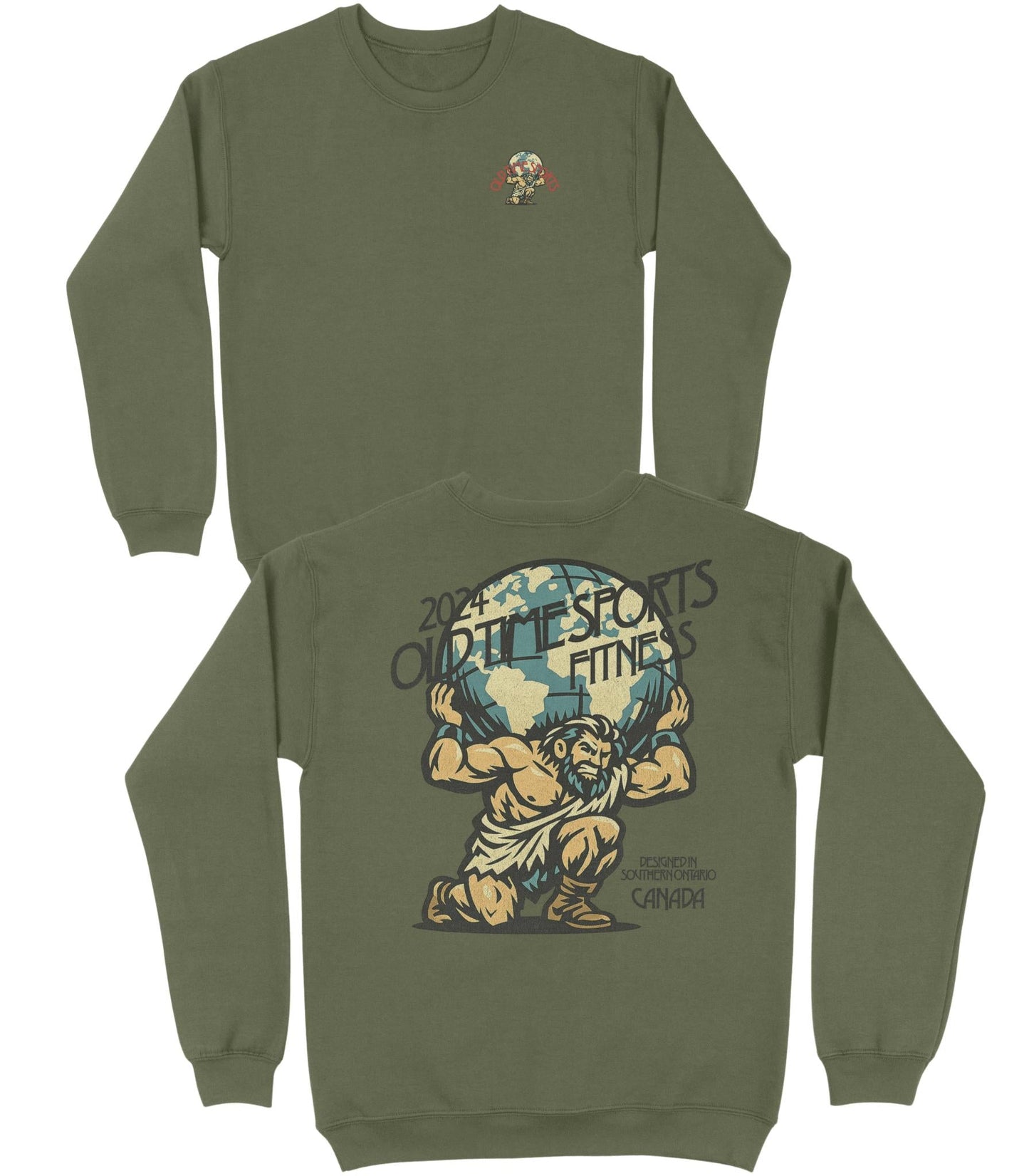 Atlas Basic Crewneck - Old Time Sports