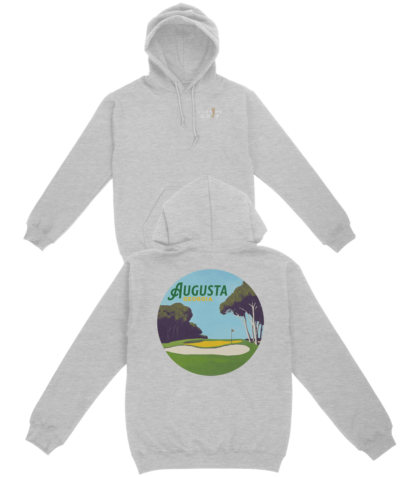 Augusta, GA Golf Basic Hoodie - Old Time Sports