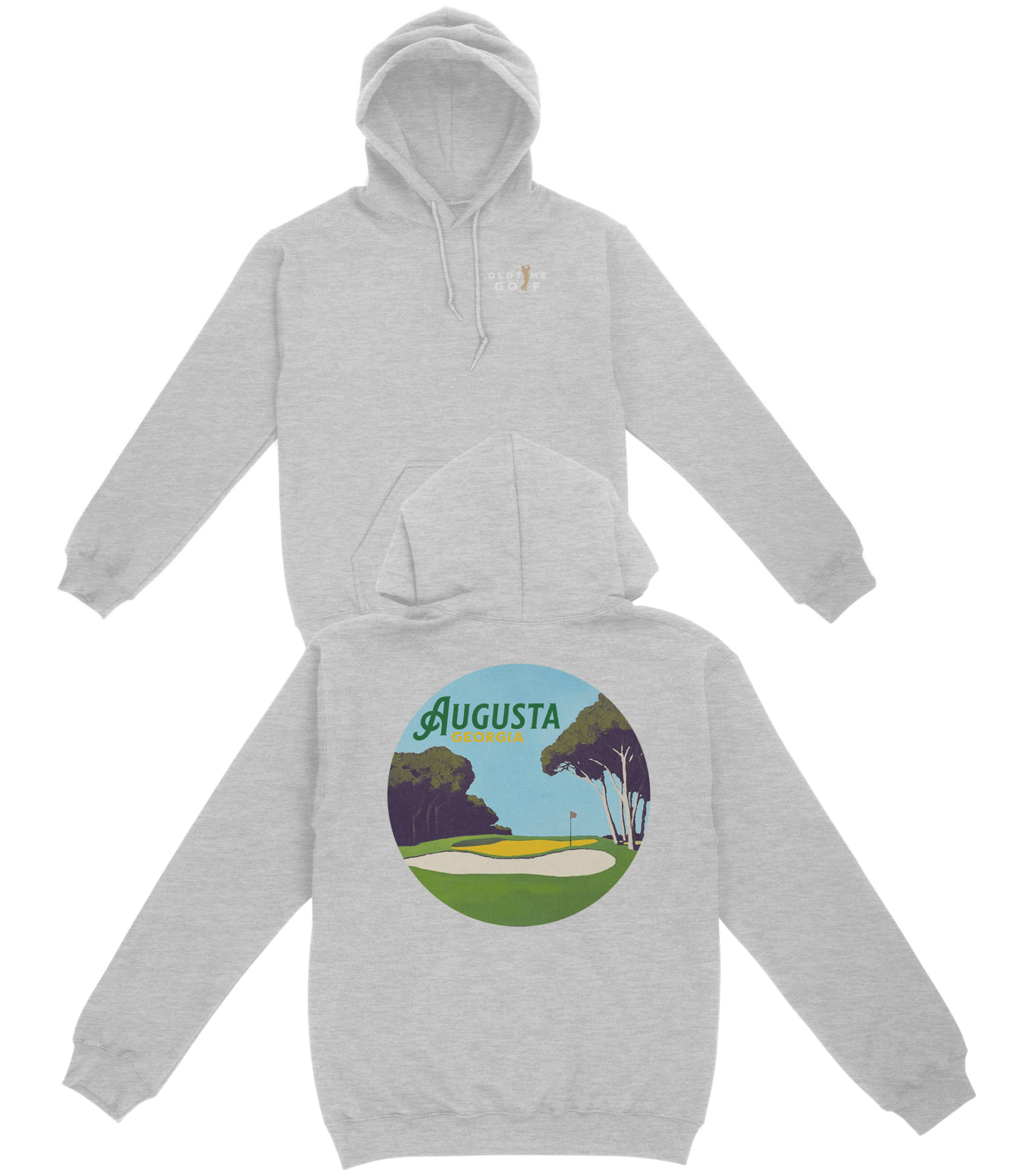 Augusta, GA Golf Basic Hoodie - Old Time Sports