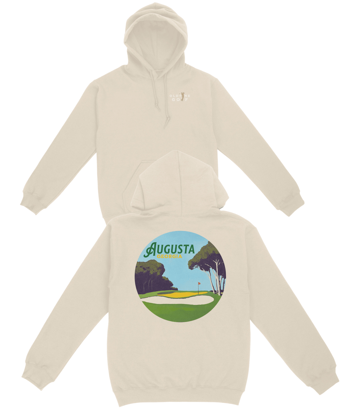 Augusta, GA Golf Basic Hoodie - Old Time Sports