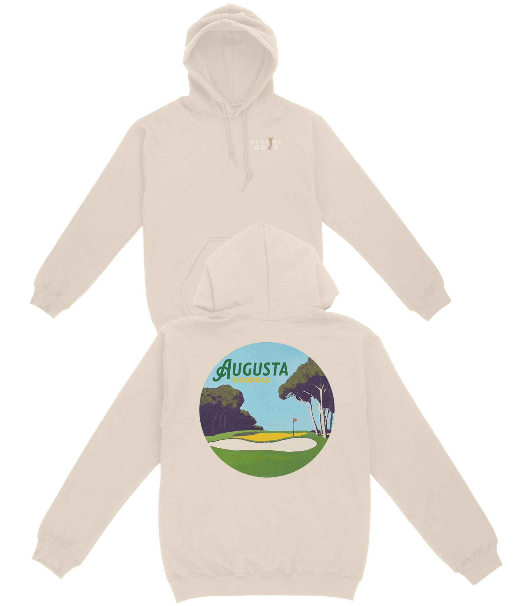 Augusta, GA Golf Basic Hoodie - Old Time Sports