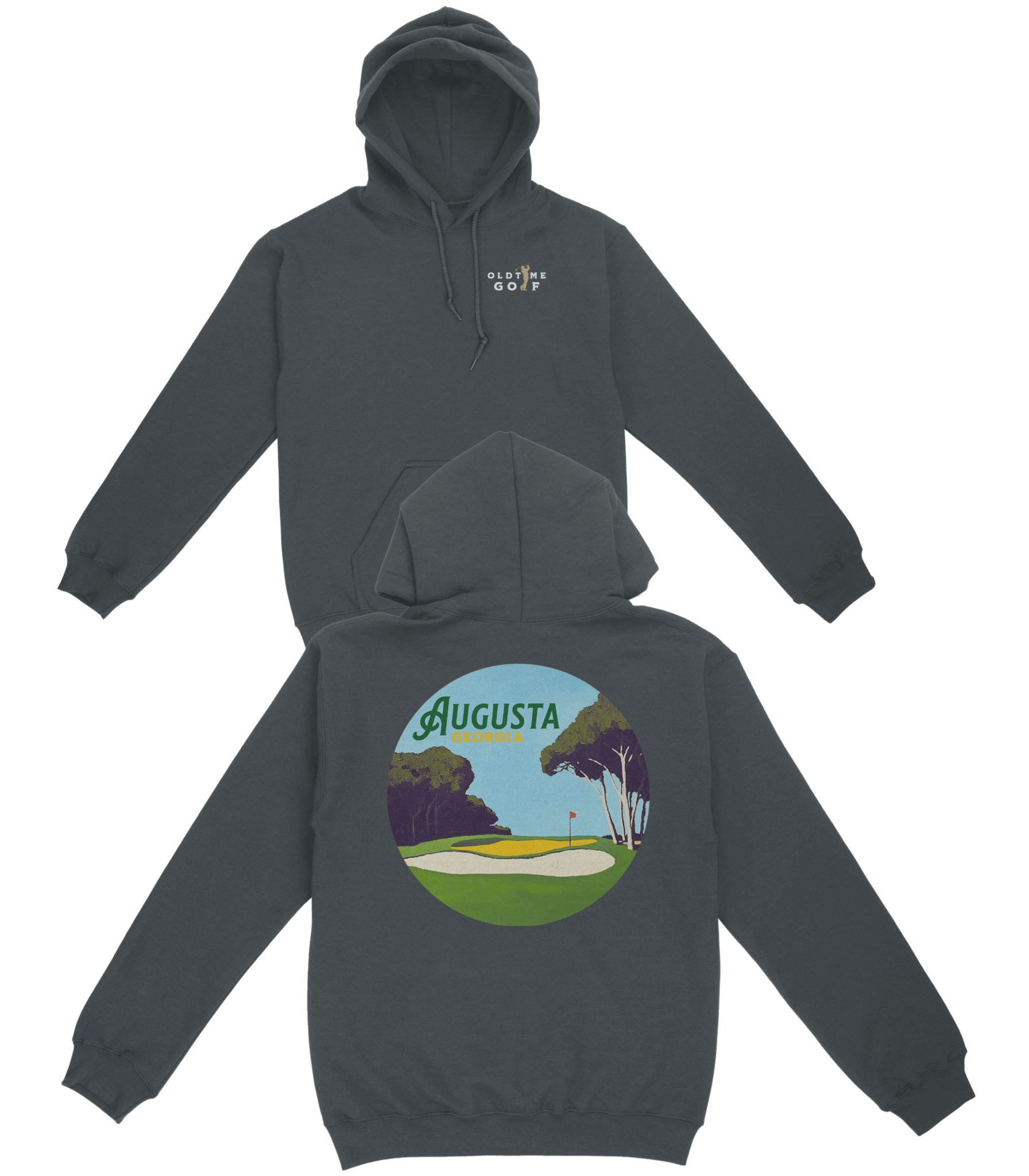 Augusta, GA Golf Basic Hoodie - Old Time Sports