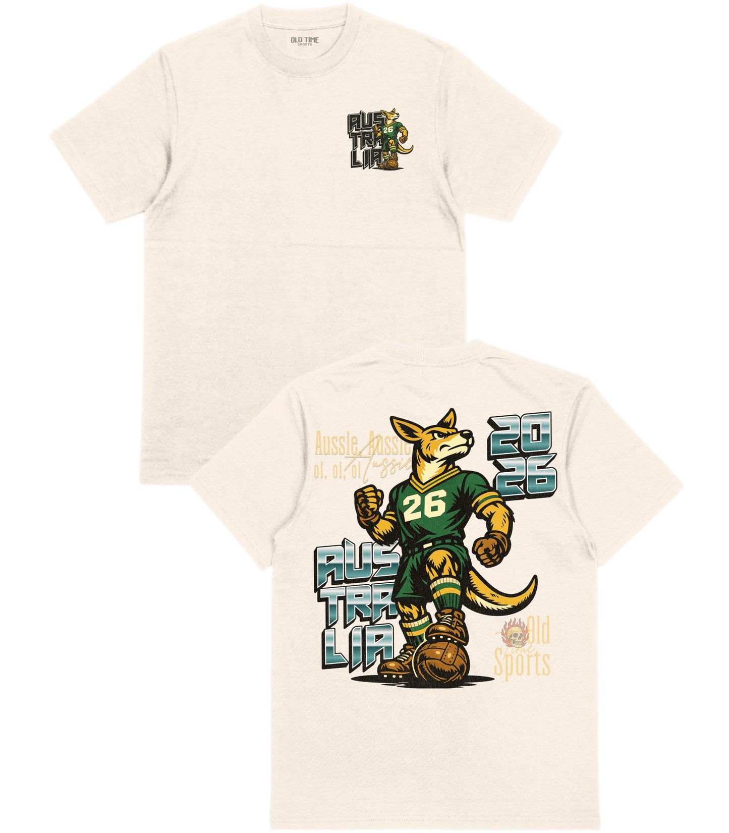 Australian Football T-Shirt - Old Time Sports