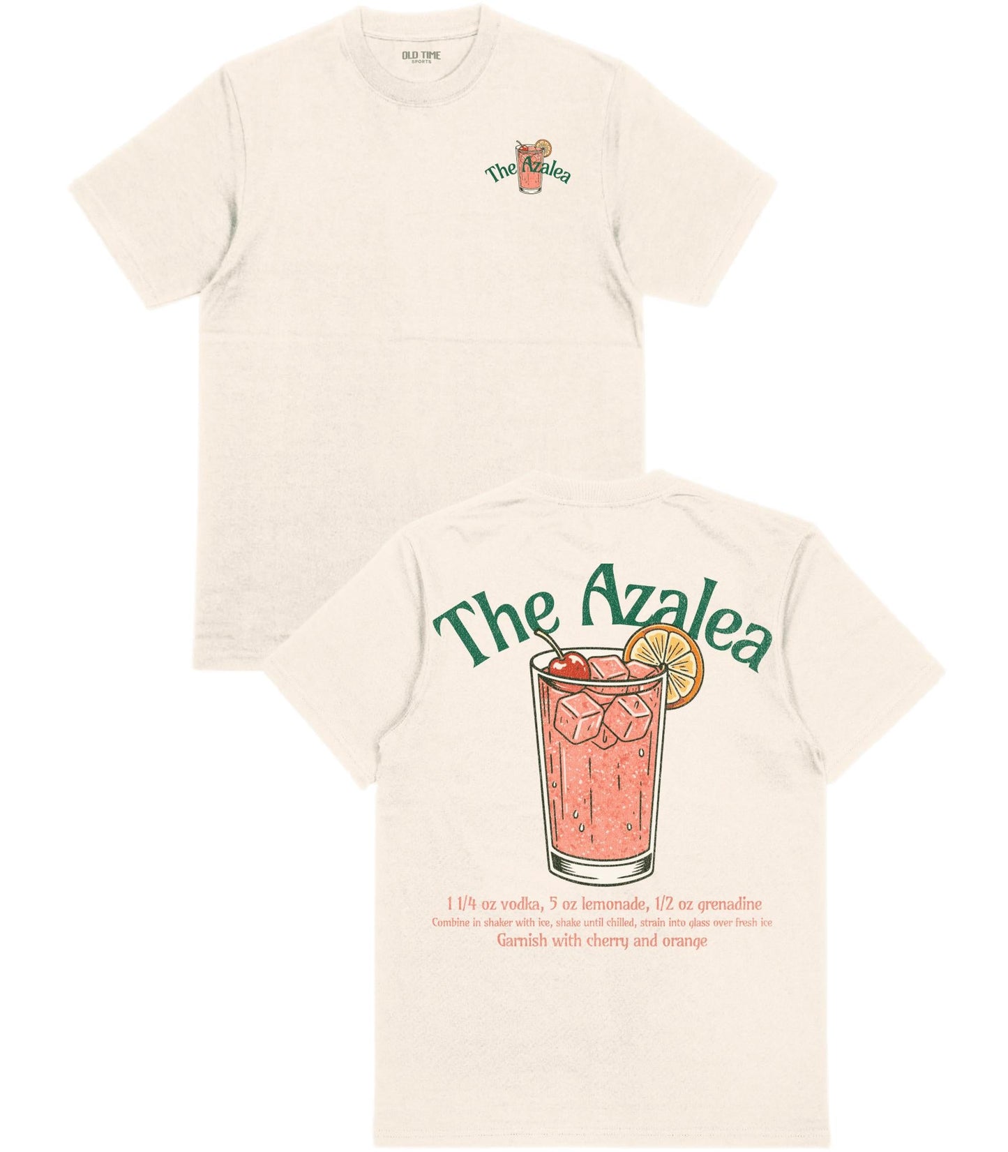 Azalea Cocktail T-shirt - Old Time Sports
