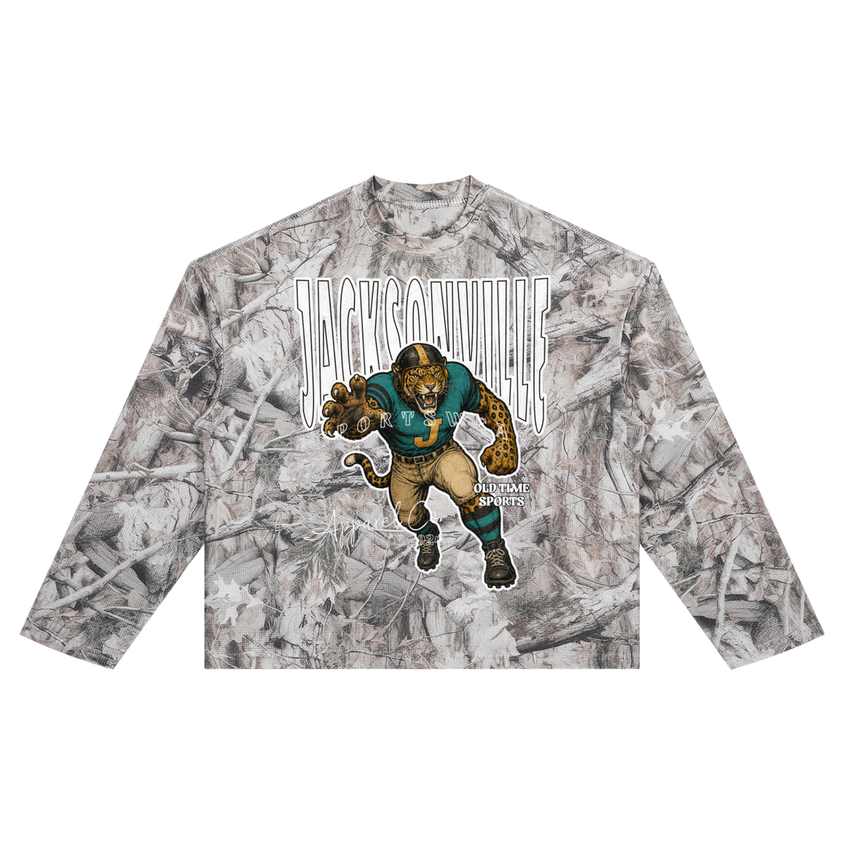 jacksonville,football,camo,longsleeve,tapstitch,one