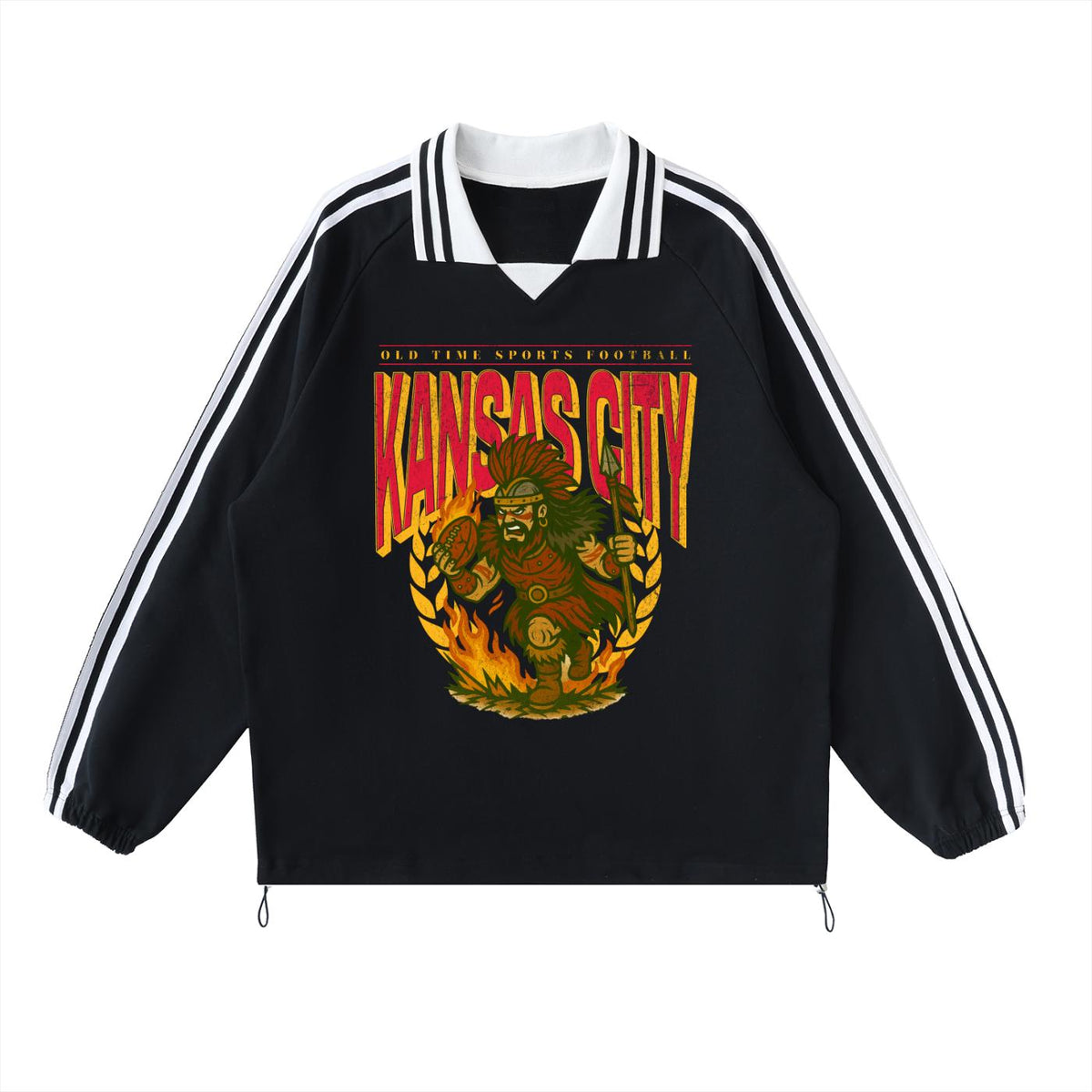 KC,football,one,unisex,tapstitch,jacket,dtg