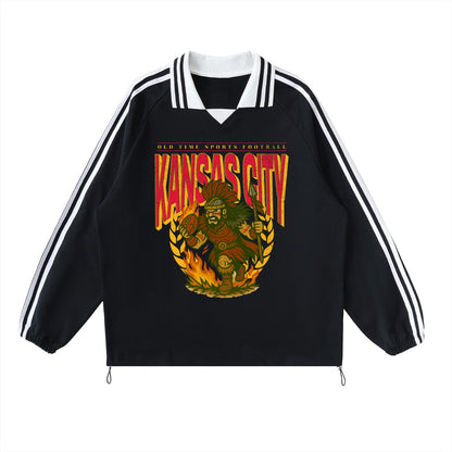 KC,football,one,unisex,tapstitch,jacket,dtg