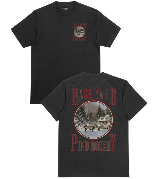 Back Yard Pond Hockey T-Shirt - Old Time Sports