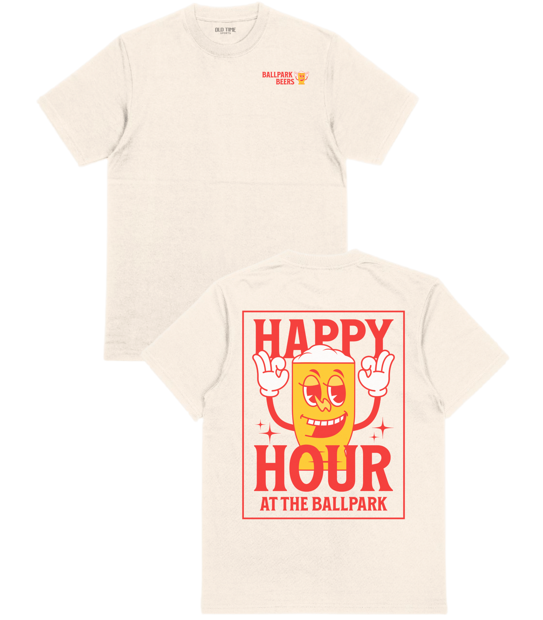 Ballpark Beers T-Shirt - Old Time Sports