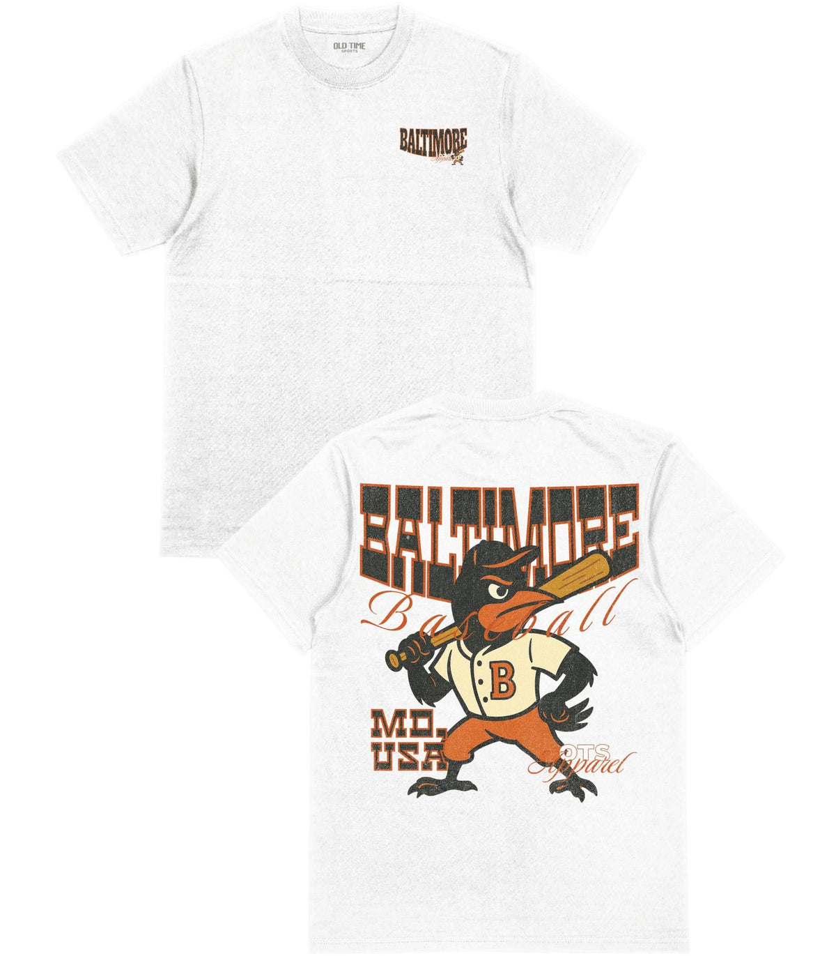 Baltimore Baseball Appl. T-Shirt - Old Time Sports