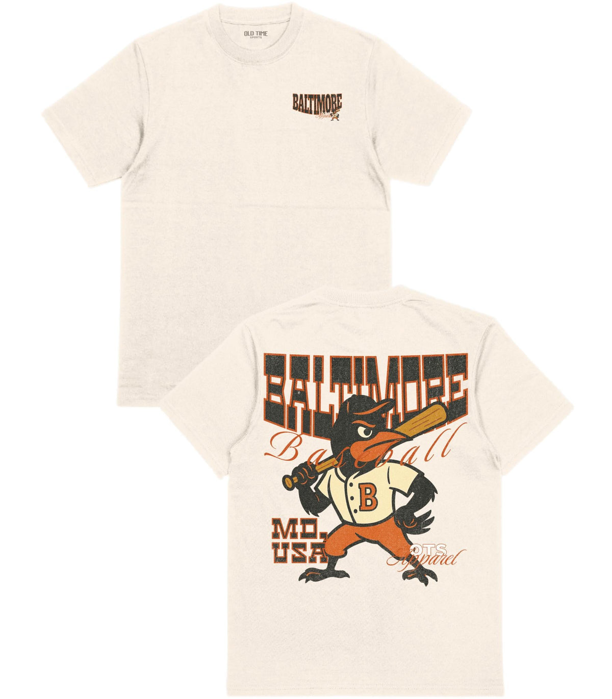 Baltimore Baseball Appl. T-Shirt - Old Time Sports